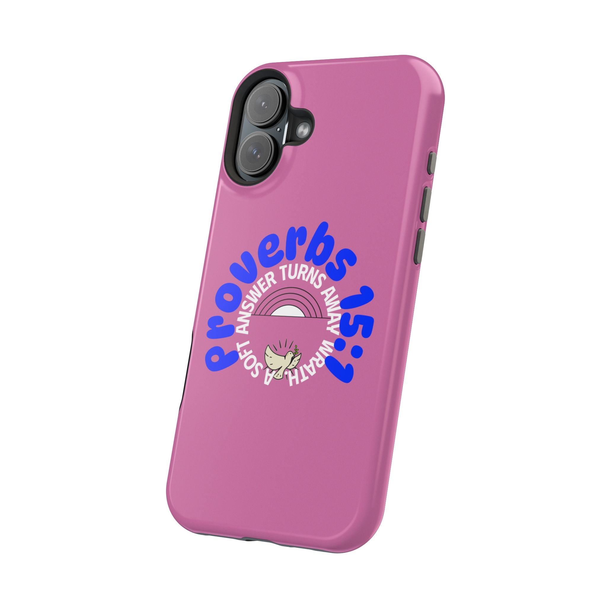 Stylish Magnetic Phone Case Proverbs verse Christian theme - Perfect Gift for Friends, Unique Phone Accessories, Trendy Cases for Her, Personalized Mobile Covers, [...]