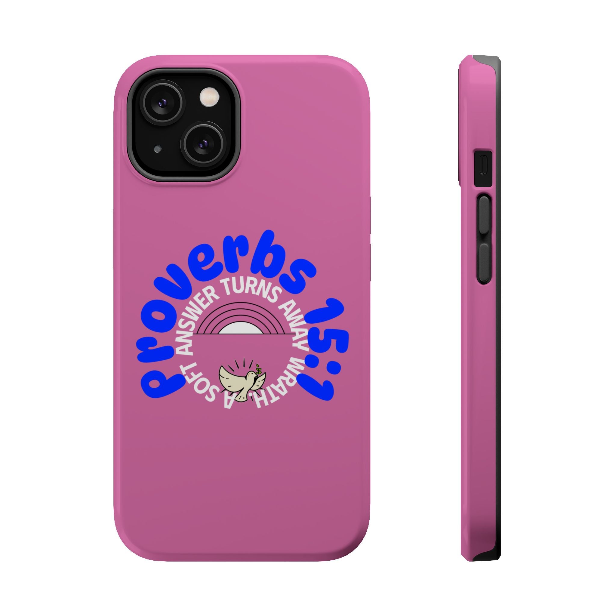 Stylish Magnetic Phone Case Proverbs verse Christian theme - Perfect Gift for Friends, Unique Phone Accessories, Trendy Cases for Her, Personalized Mobile Covers, [...]