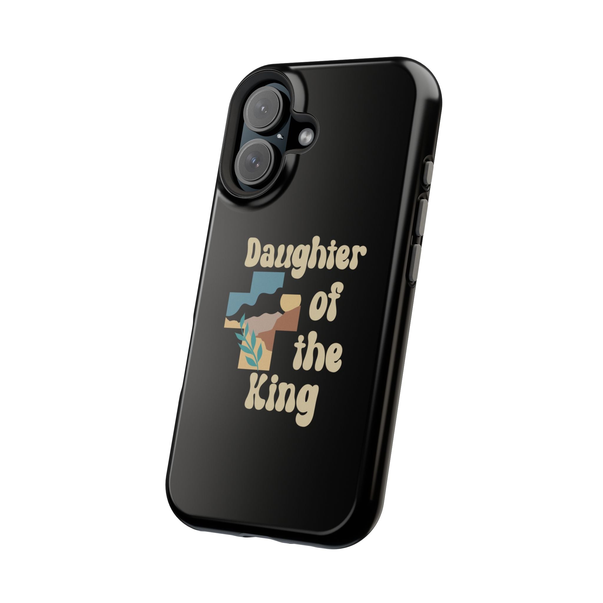Daughter of the King - Magnetic Phone Case Christian theme - Perfect Gift for Friends, Unique Phone Accessories, Trendy Cases for Her, Personalized Mobile Covers, [...]