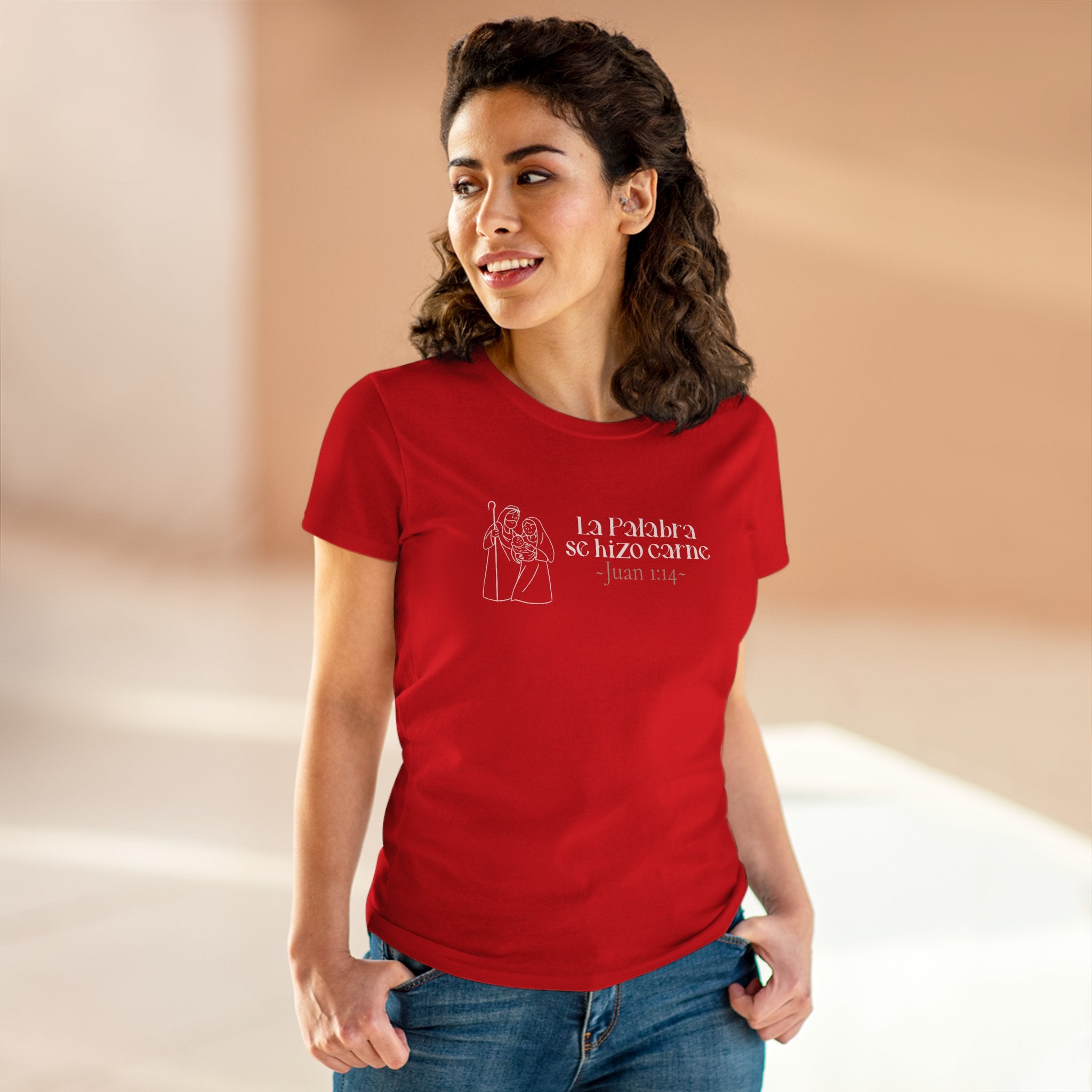 Camiseta Cristiana “La Palabra se hizo Cuerpo” – Inspirada en Juan 1:14 | Ropa de Fe y Esperanza