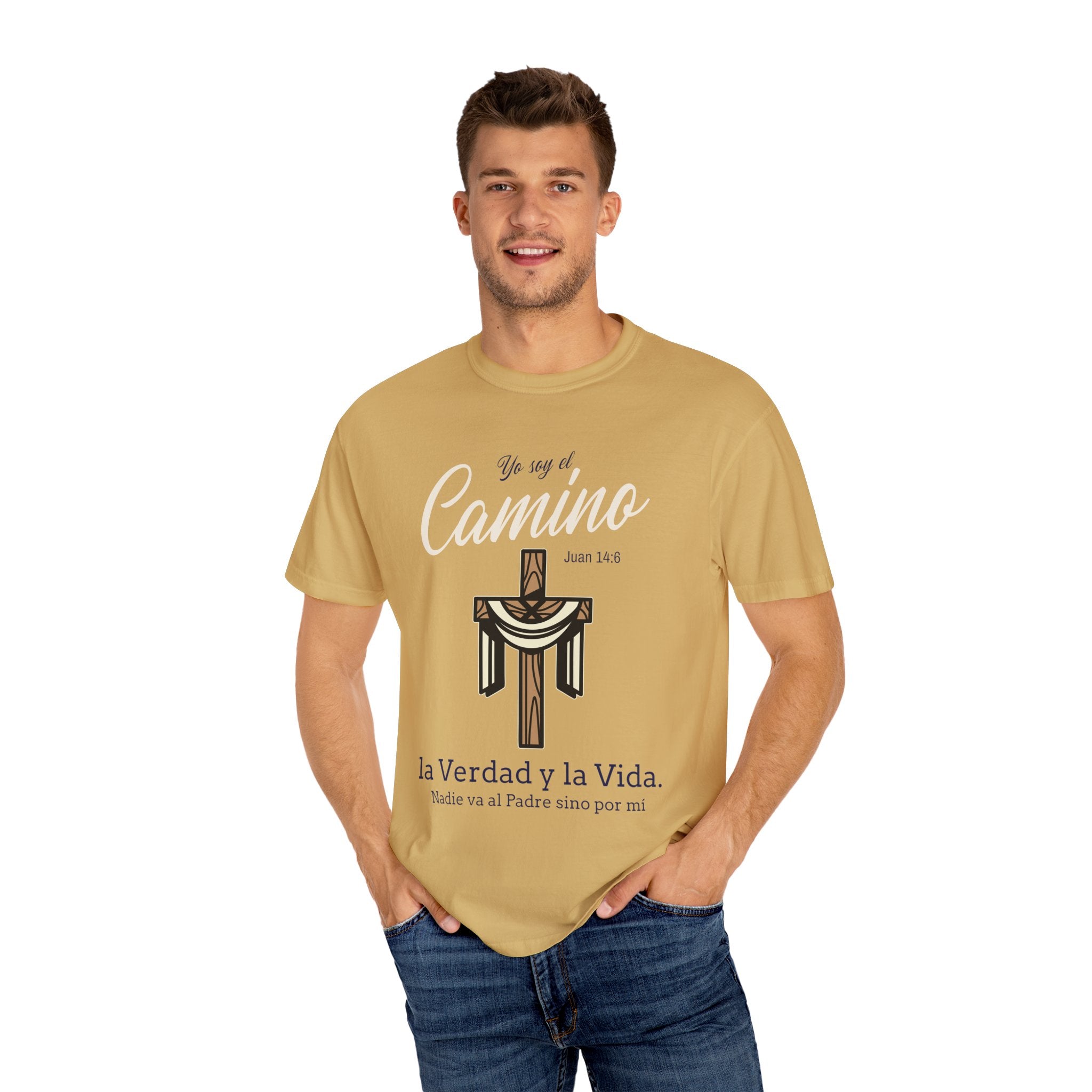 Unisex T-shirt Spanish Religious Quote Juan 14:6 - Yo soy el Camino Y La Verda.