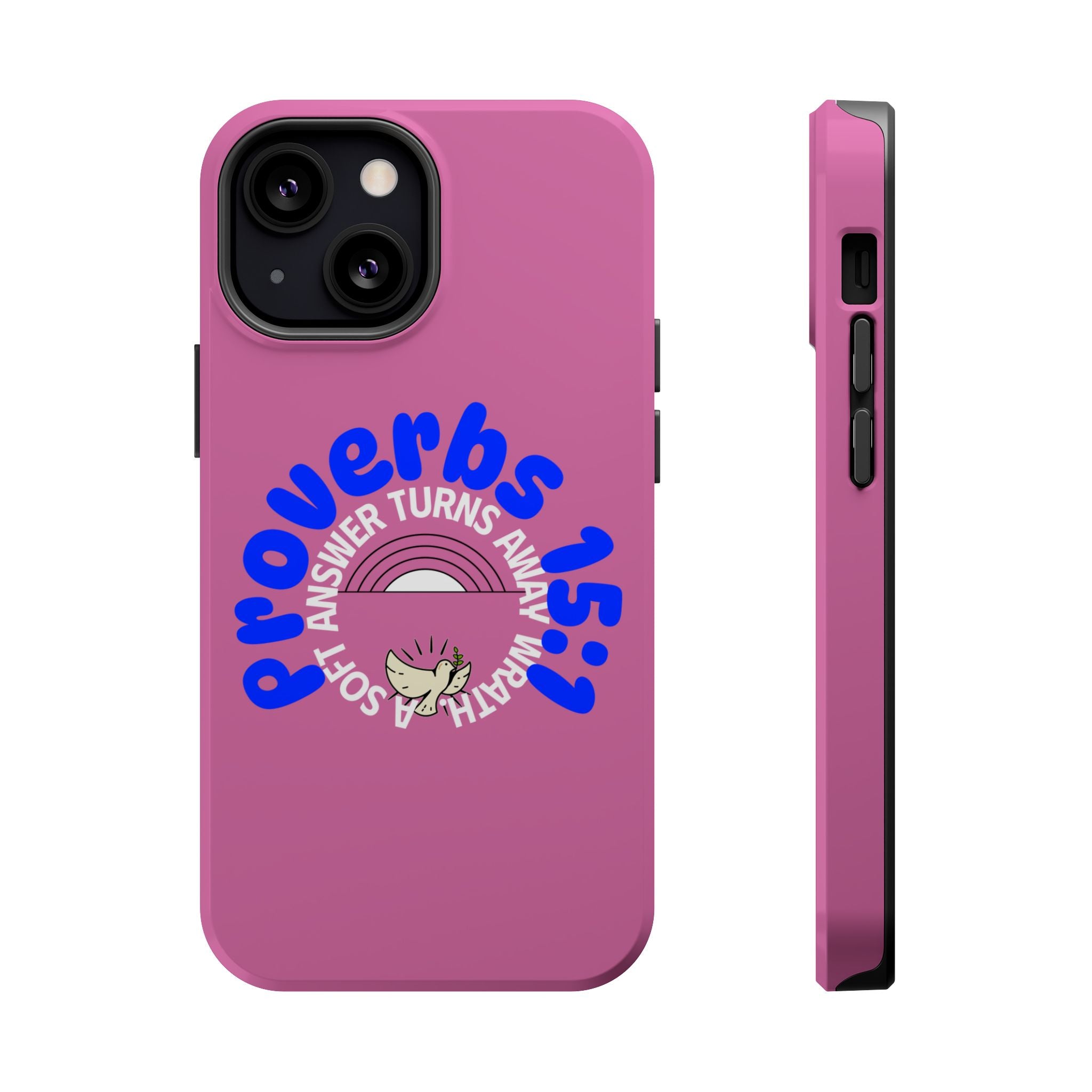 Stylish Magnetic Phone Case Proverbs verse Christian theme - Perfect Gift for Friends, Unique Phone Accessories, Trendy Cases for Her, Personalized Mobile Covers, [...]