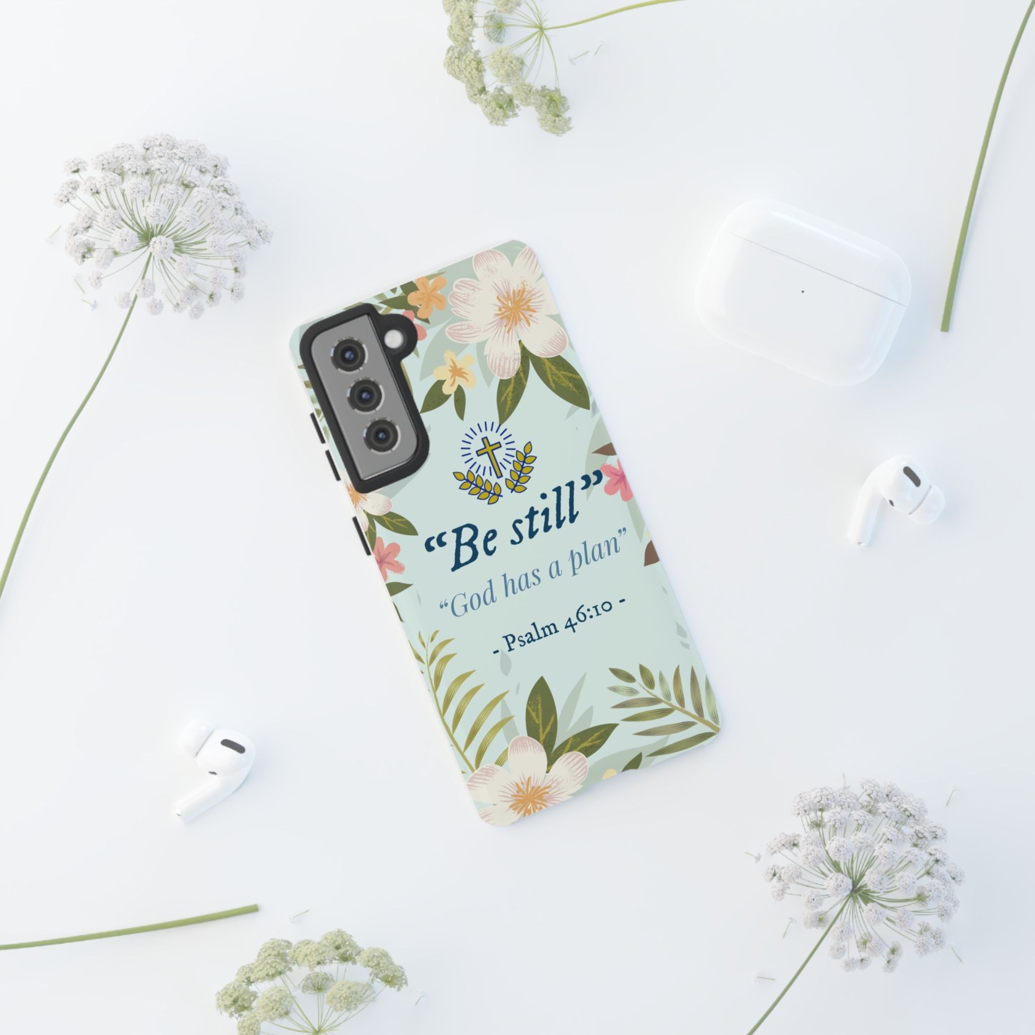 Floral Bible Verse Phone Case