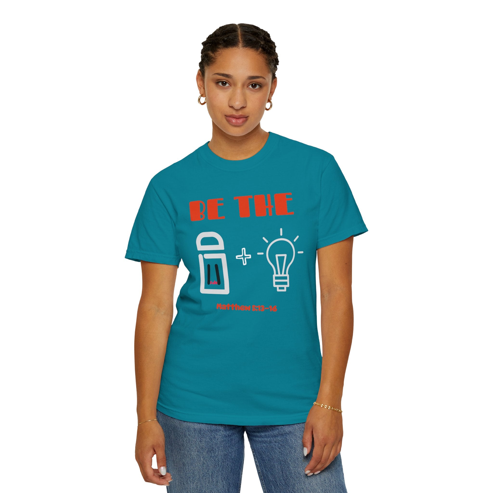 Salt and Light Unisex Tee - Matthew 5:13–16 Bible Verse Shirt. Ideal fro Gifts, Church, Bible Study, Couples.
