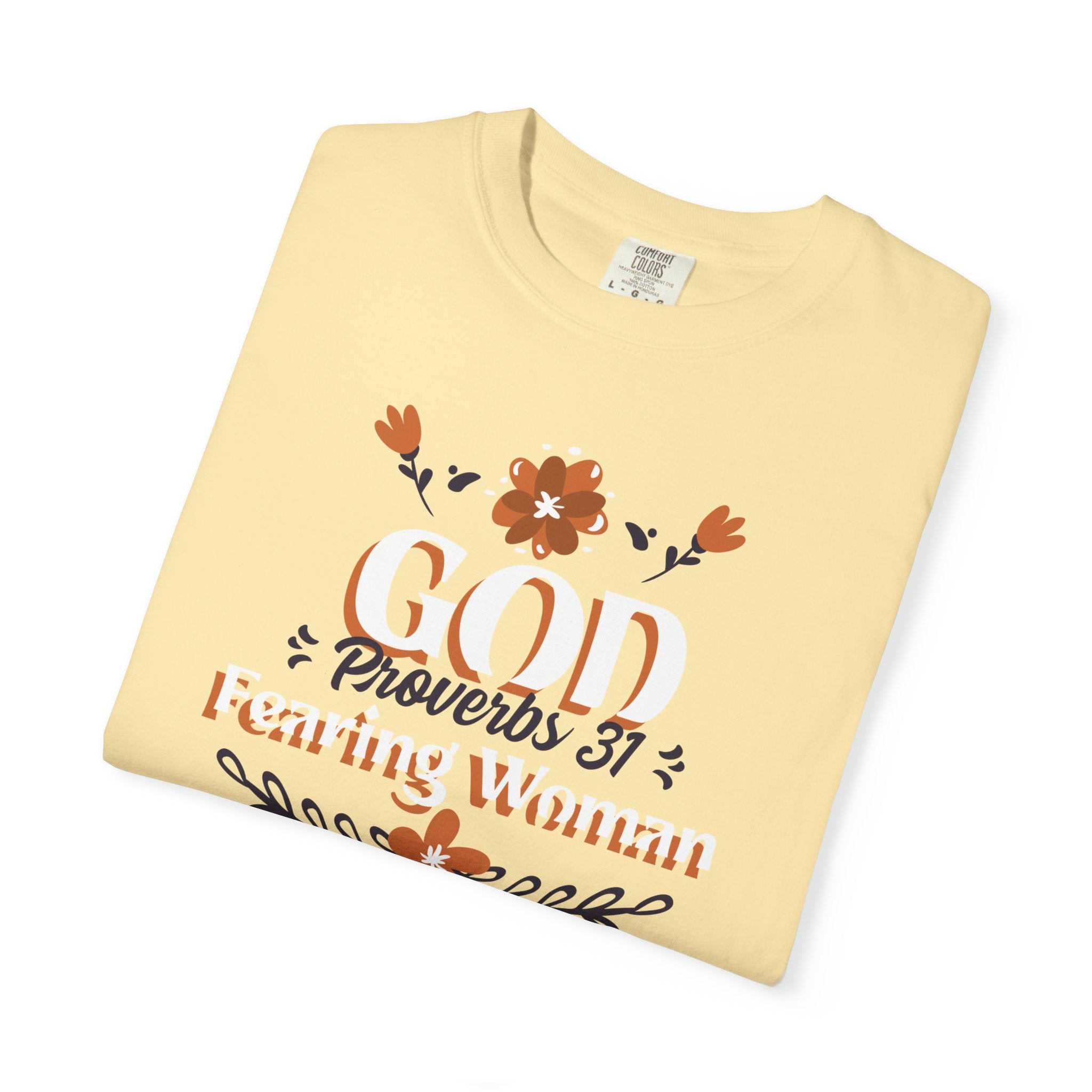 Proverbs 31 Fearless Woman Tee, Faith-Based Unisex T-shirt, Gift for Her, Christian Clothing for Mom, Daughter, Grandmother Empowering T-shirt