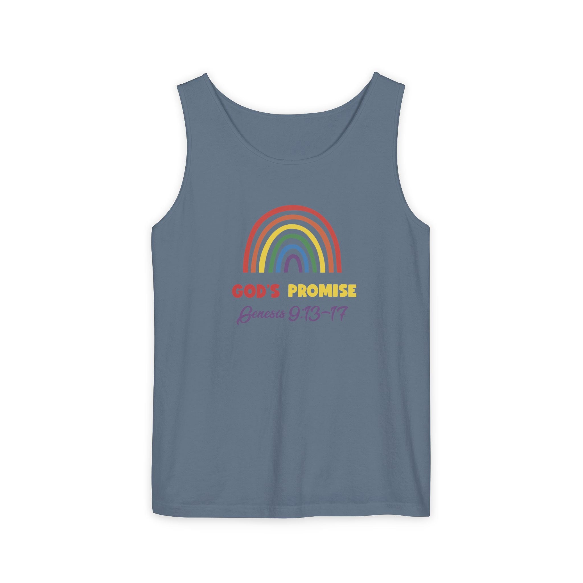 Tank Top God Promise Tee for Her - Genesis 9:13:17