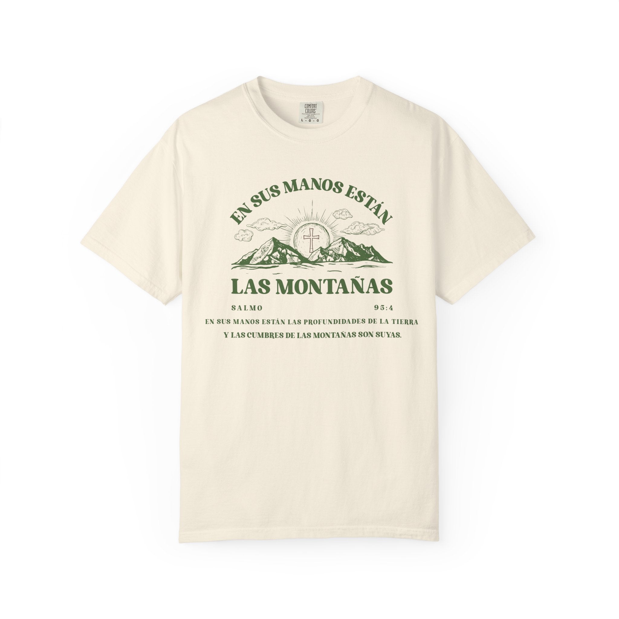 Christian Spanish T-shirt. Salmo 95:4. Para el,  y para ella.