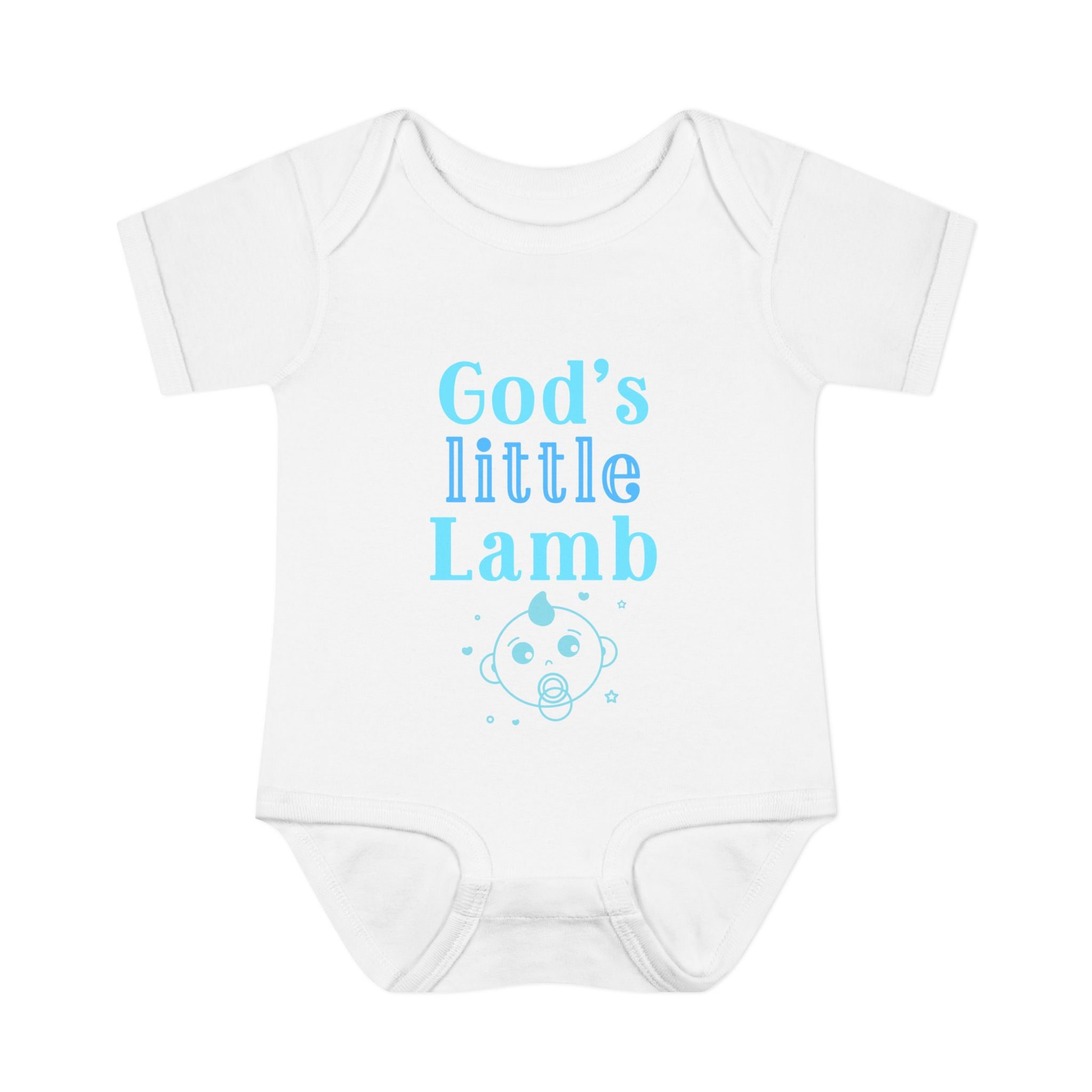 God's Little Lamb Infant Bodysuit, Cute Baby Outfit, Baby Shower Gift, Newborn Clothes, Christian Baby Apparel