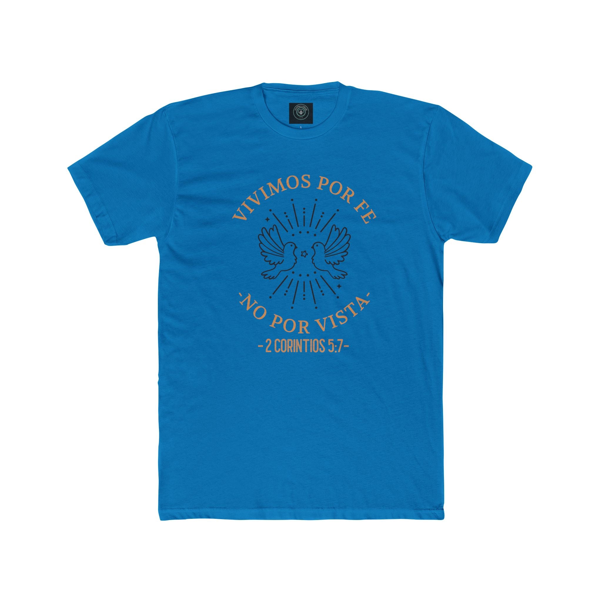Spanish Faith Tee - Vivimos por Fe, not por Vista - Unisex Cotton Crew