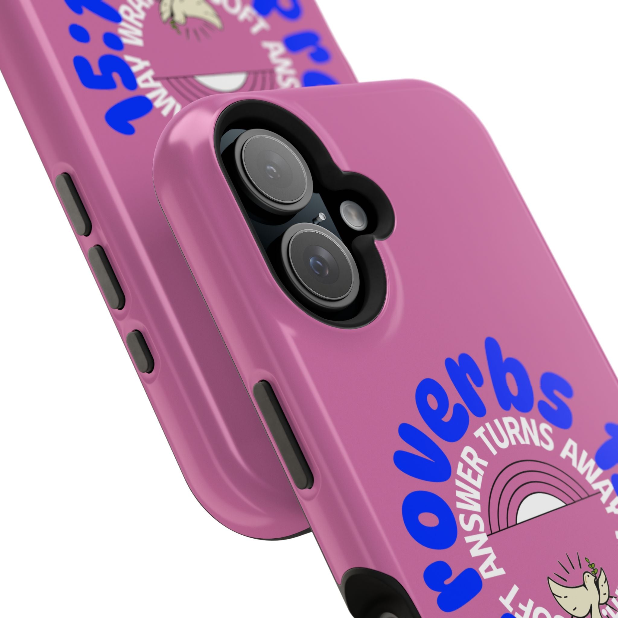 Stylish Magnetic Phone Case Proverbs verse Christian theme - Perfect Gift for Friends, Unique Phone Accessories, Trendy Cases for Her, Personalized Mobile Covers, [...]