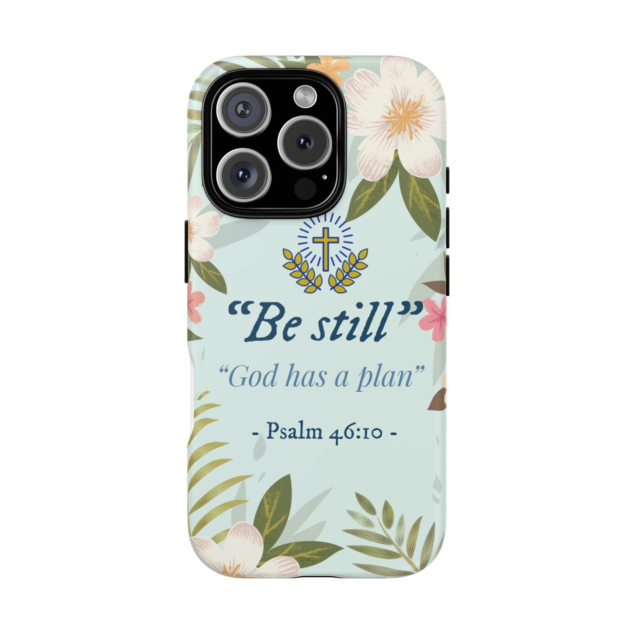 Floral Bible Verse Phone Case