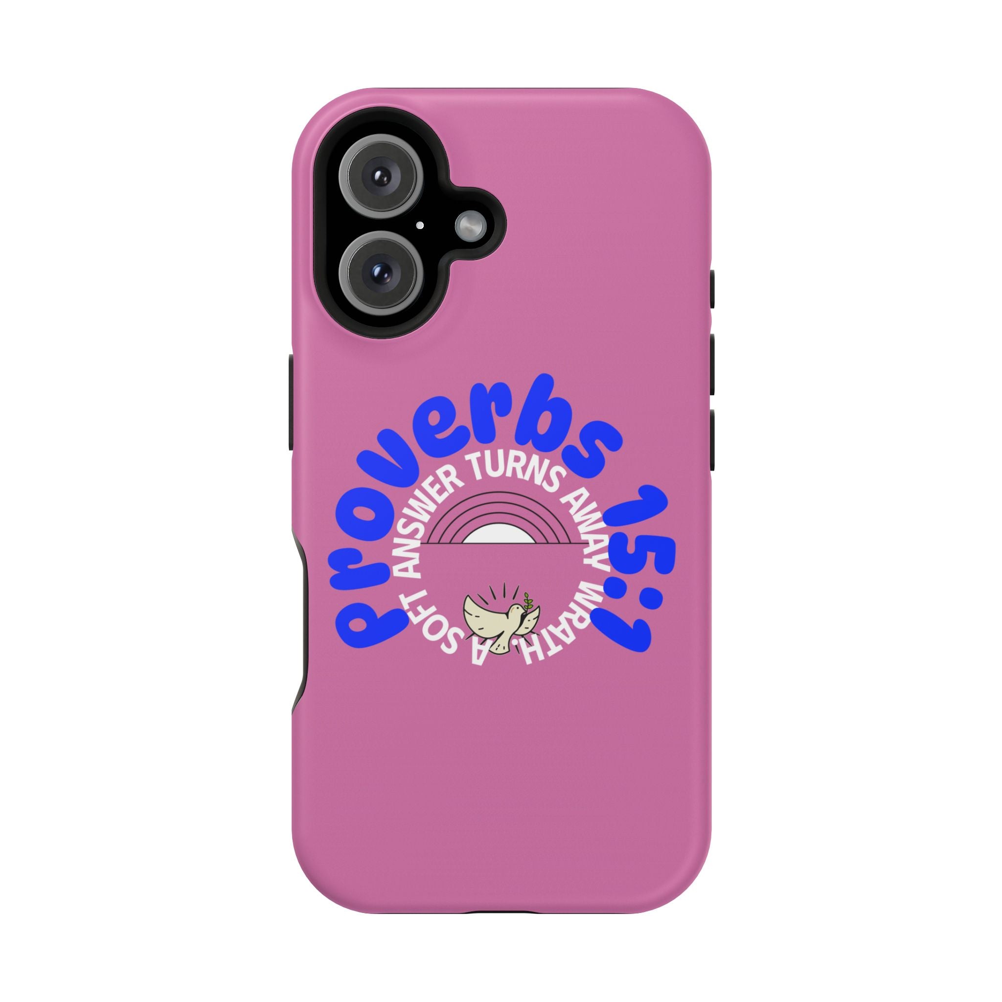 Stylish Magnetic Phone Case Proverbs verse Christian theme - Perfect Gift for Friends, Unique Phone Accessories, Trendy Cases for Her, Personalized Mobile Covers, [...]