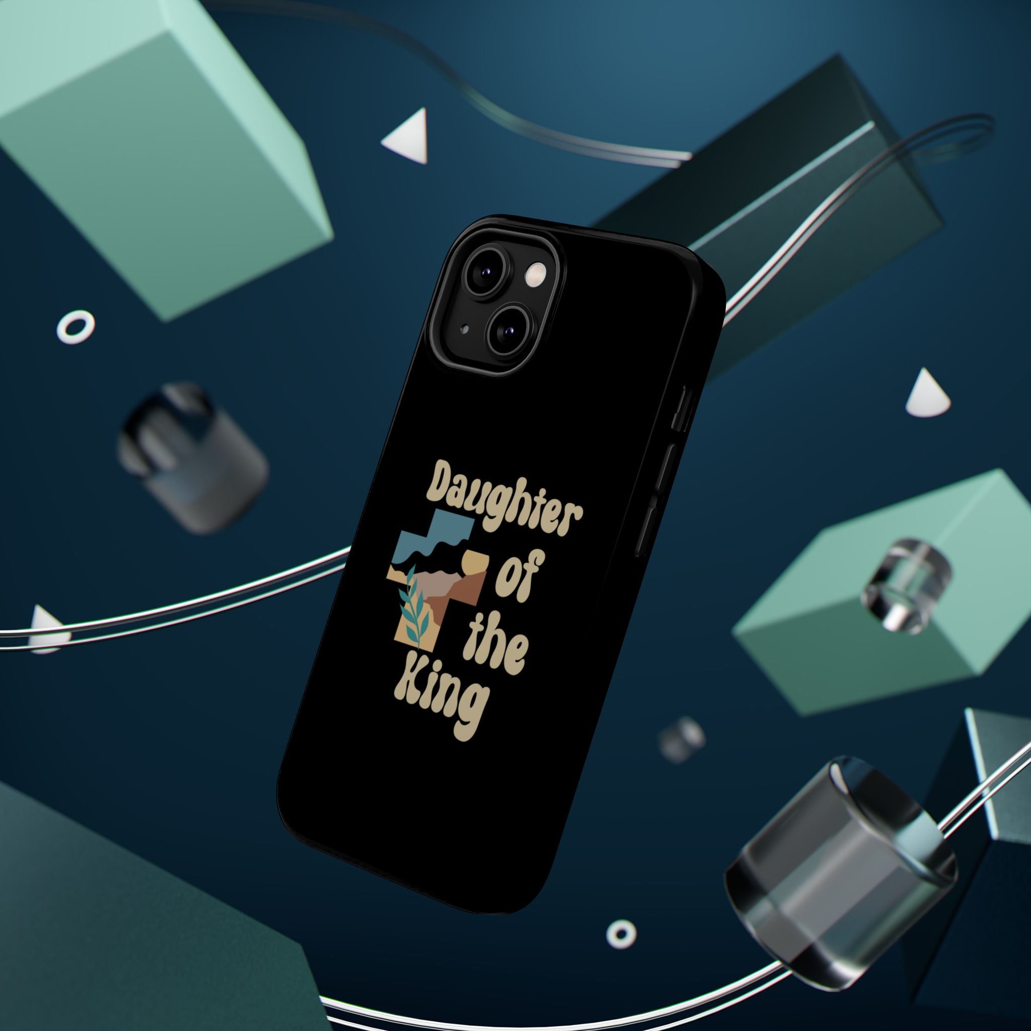 Daughter of the King - Magnetic Phone Case Christian theme - Perfect Gift for Friends, Unique Phone Accessories, Trendy Cases for Her, Personalized Mobile Covers, [...]