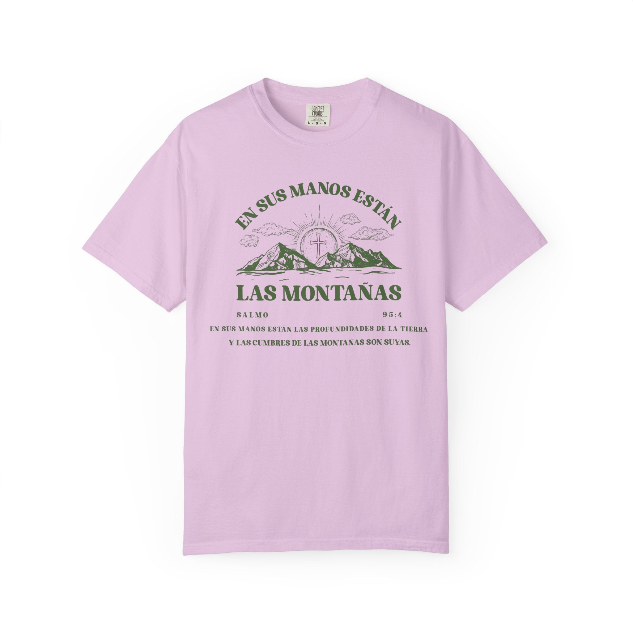 Christian Spanish T-shirt. Salmo 95:4. Para el,  y para ella.