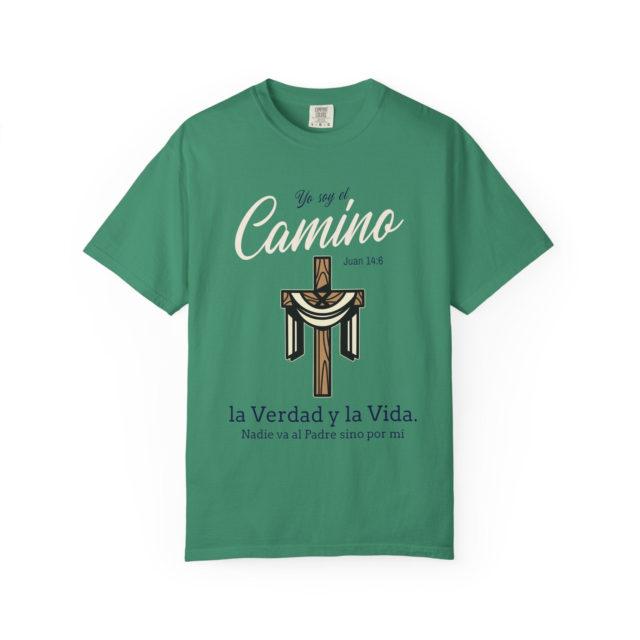 Unisex T-shirt Spanish Religious Quote Juan 14:6 - Yo soy el Camino Y La Verda.