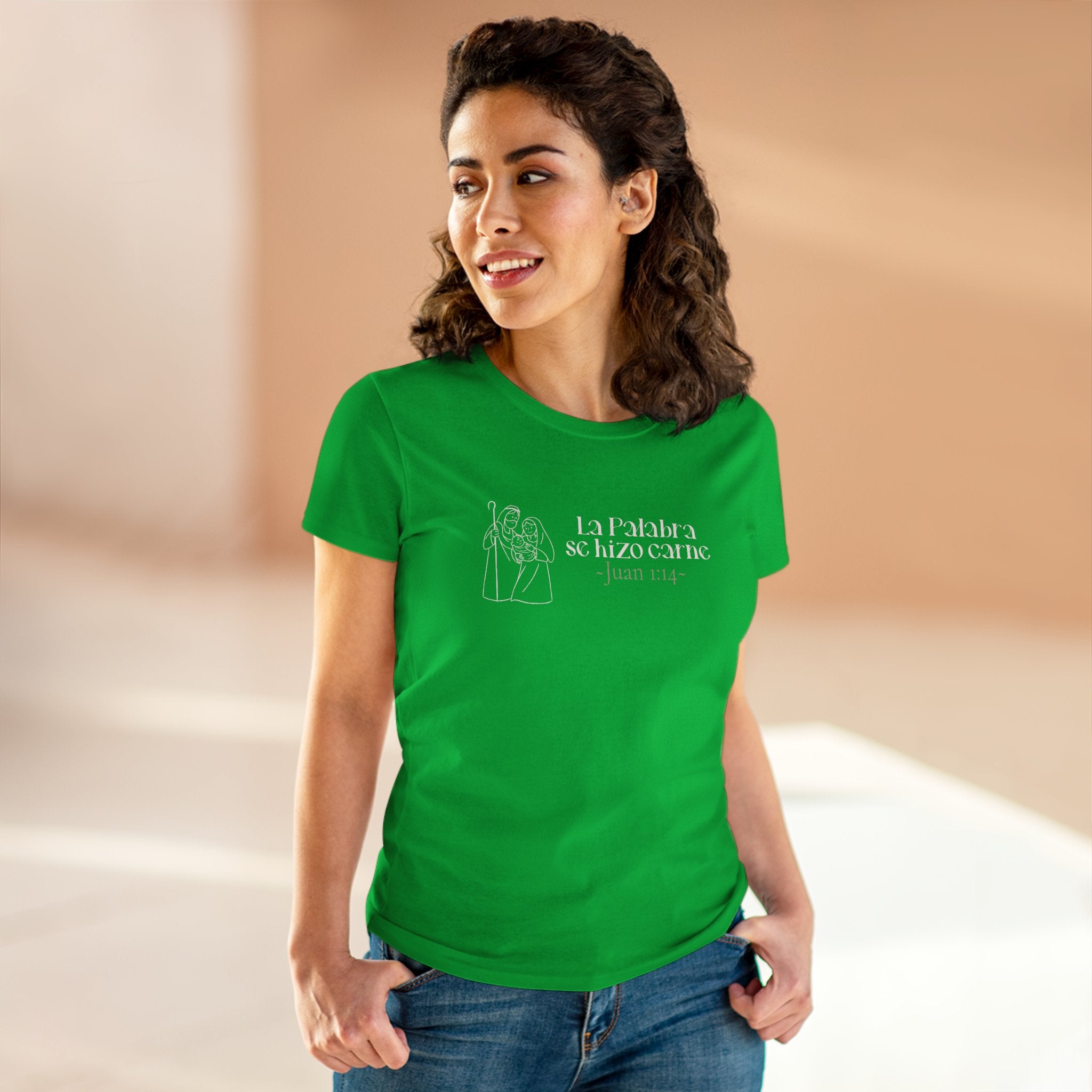 Camiseta Cristiana “La Palabra se hizo Cuerpo” – Inspirada en Juan 1:14 | Ropa de Fe y Esperanza
