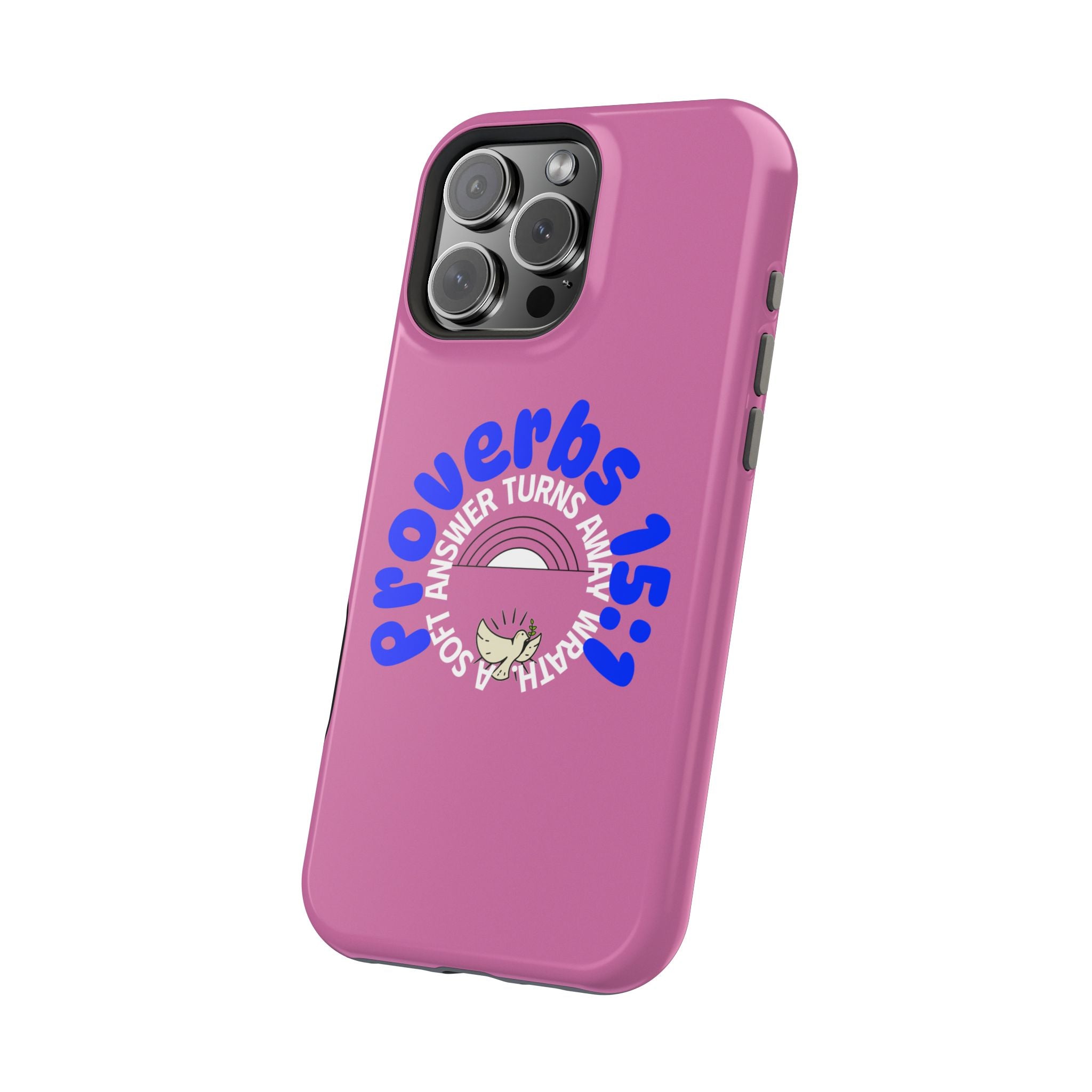 Stylish Magnetic Phone Case Proverbs verse Christian theme - Perfect Gift for Friends, Unique Phone Accessories, Trendy Cases for Her, Personalized Mobile Covers, [...]