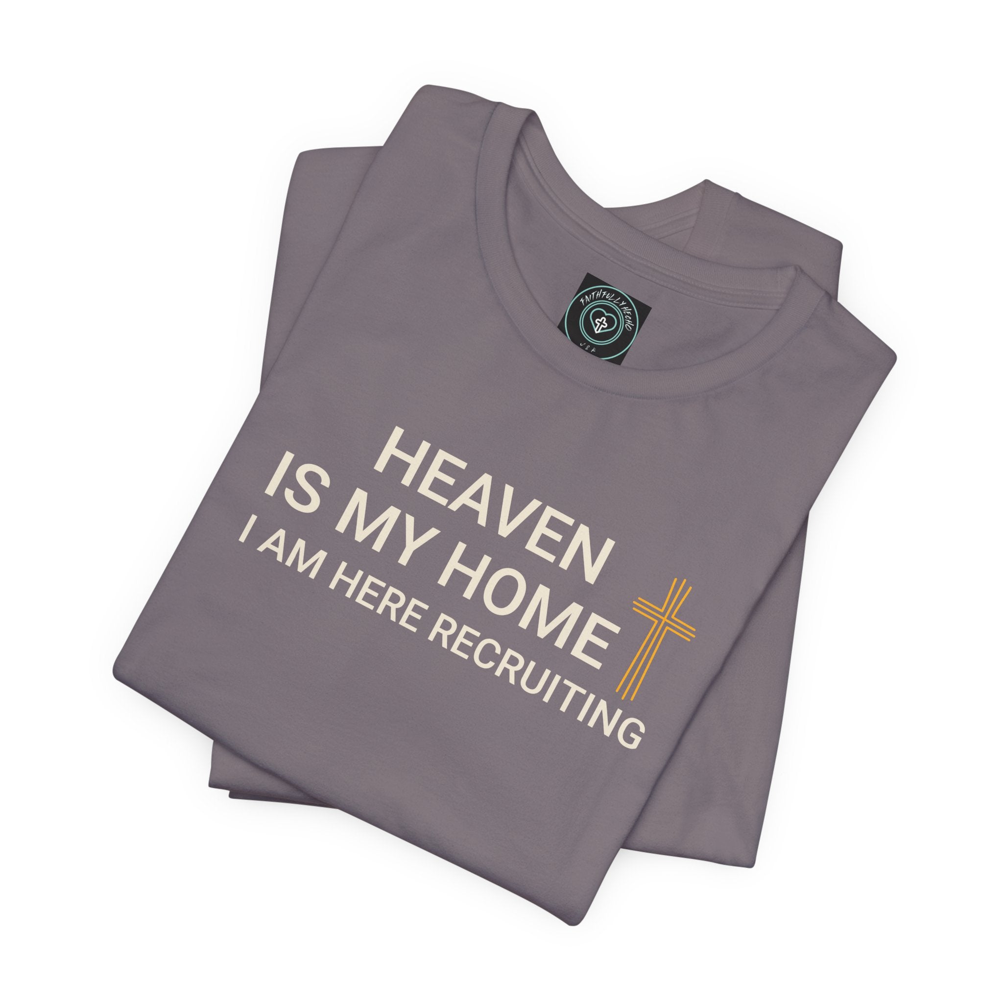 Christian T-Shirt - 'Heaven is my home'