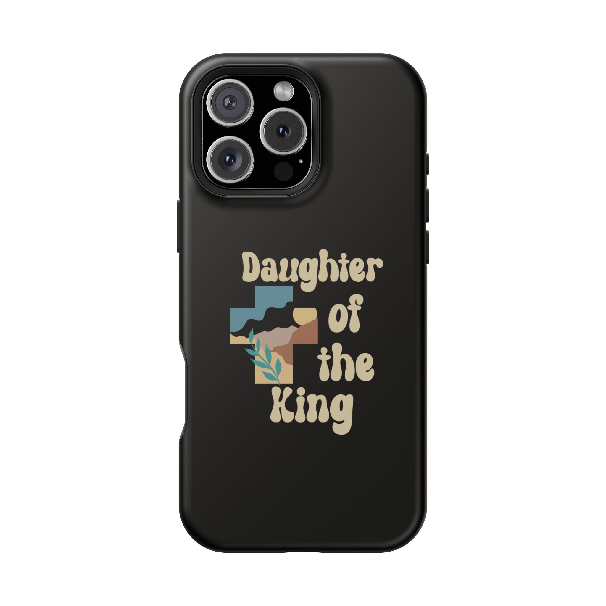 Daughter of the King - Magnetic Phone Case Christian theme - Perfect Gift for Friends, Unique Phone Accessories, Trendy Cases for Her, Personalized Mobile Covers, [...]