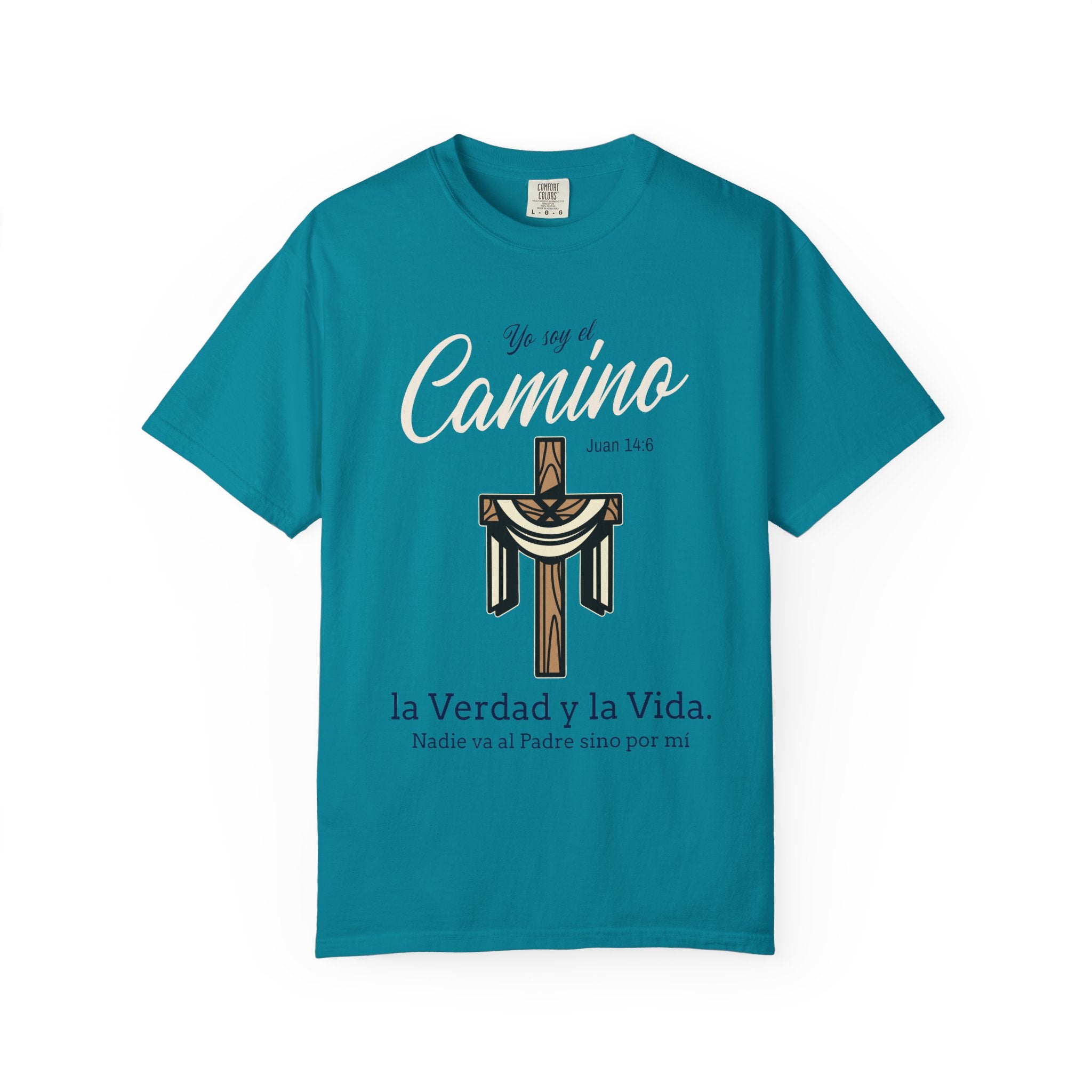 Unisex T-shirt Spanish Religious Quote Juan 14:6 - Yo soy el Camino Y La Verda.