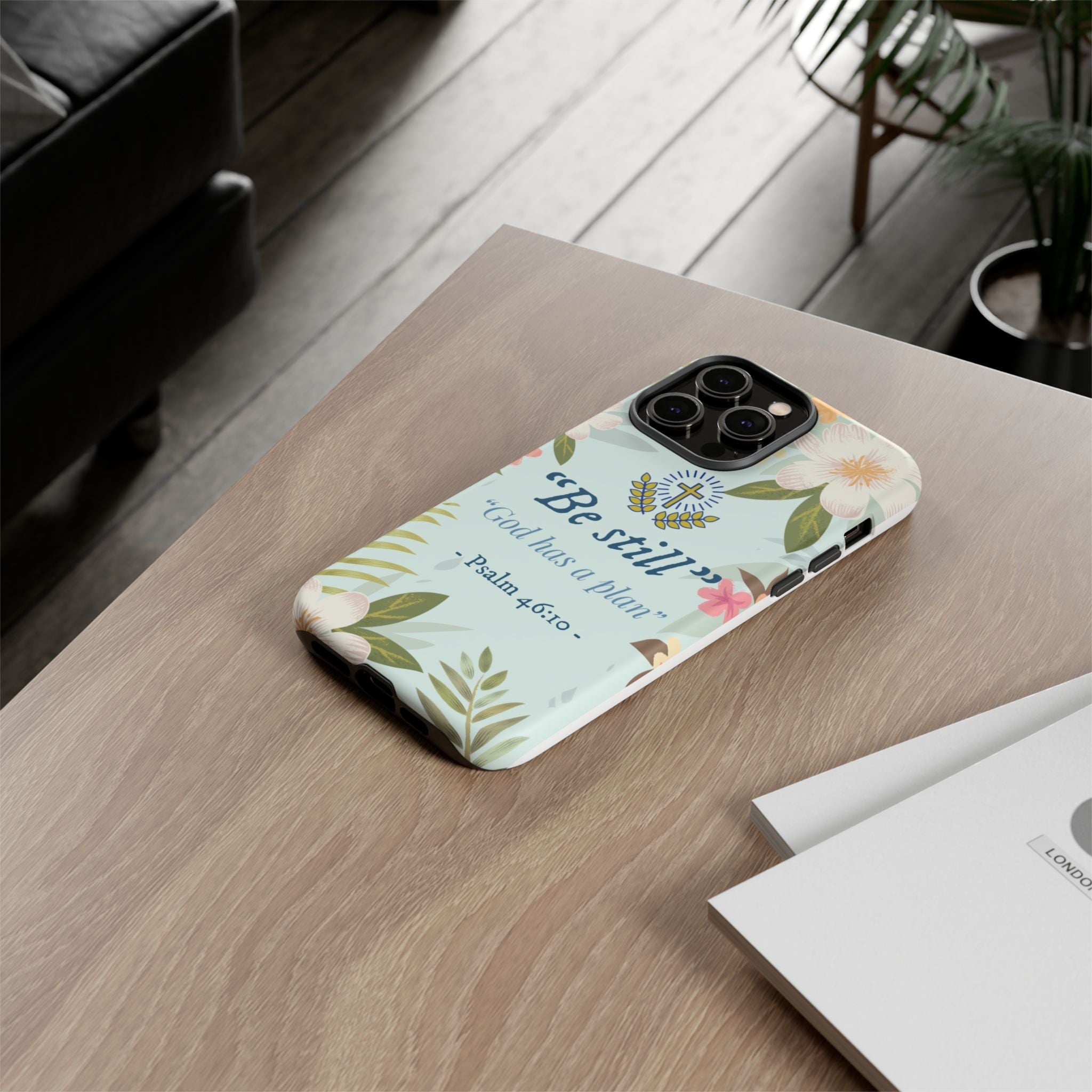 Floral Bible Verse Phone Case