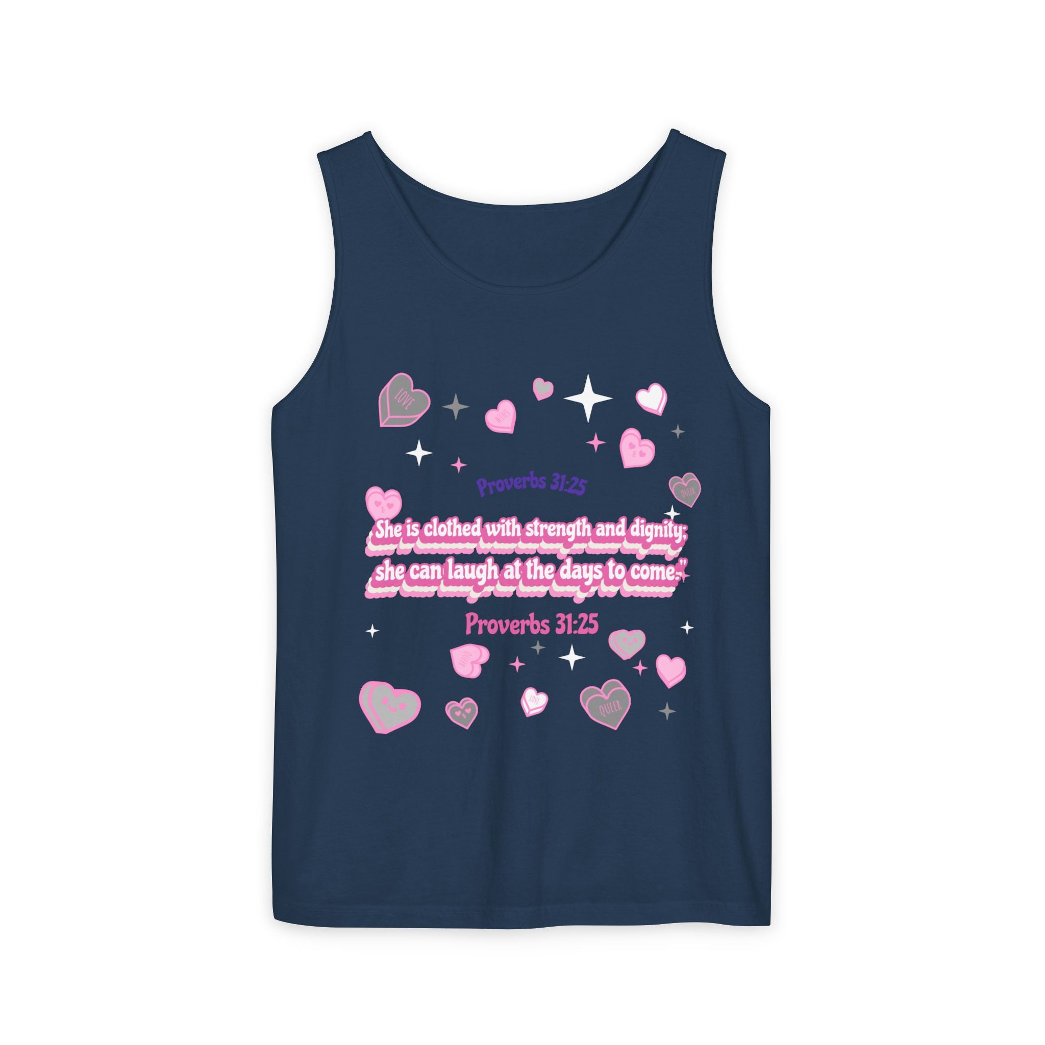 Women's Favorite Tee -Inspired bible verse Proverbs 31:25- Birthday, Gift, Family tshirts, Sisters