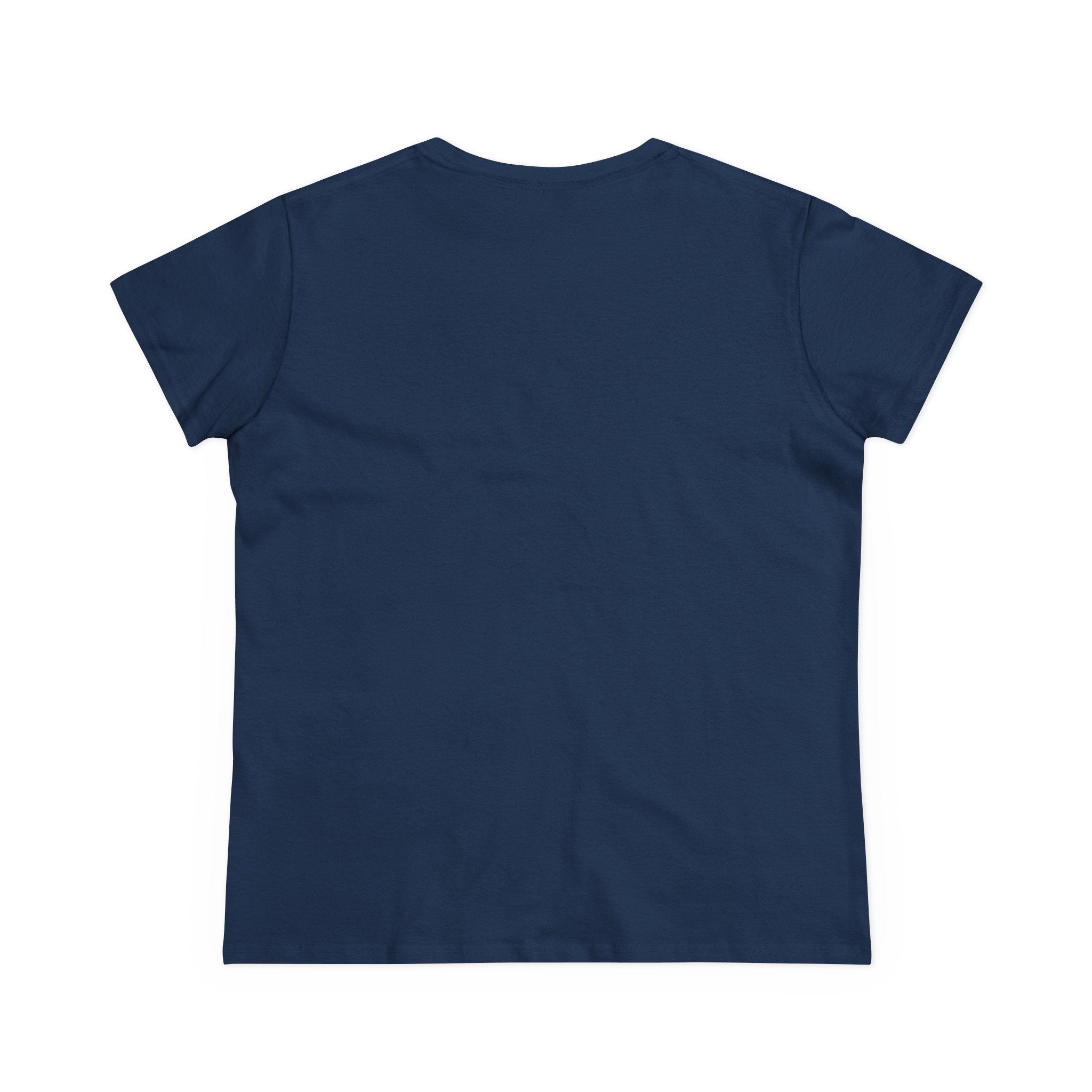 Cotton Tee for Ladies - Pray More Worry Less - Semi-fitted