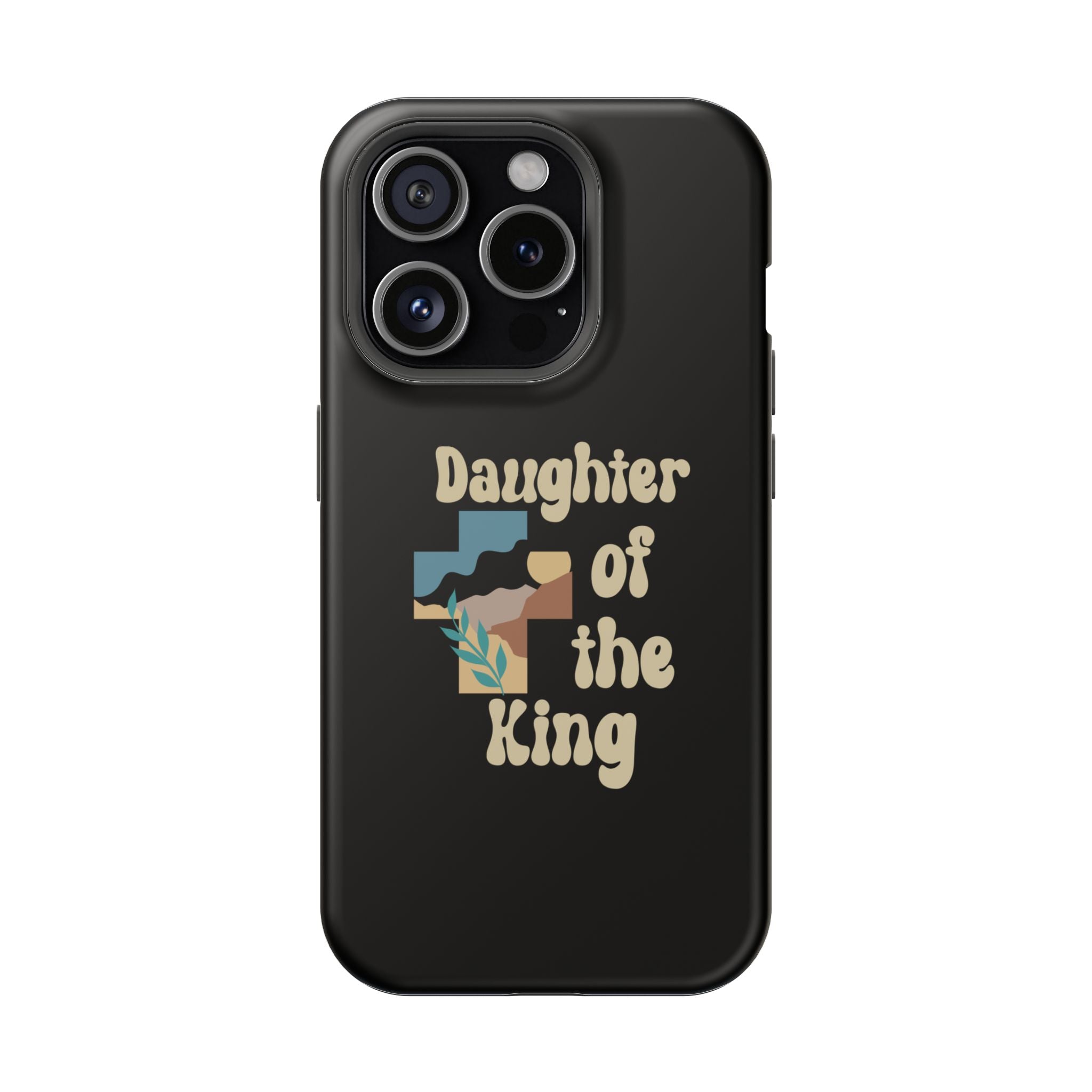 Daughter of the King - Magnetic Phone Case Christian theme - Perfect Gift for Friends, Unique Phone Accessories, Trendy Cases for Her, Personalized Mobile Covers, [...]