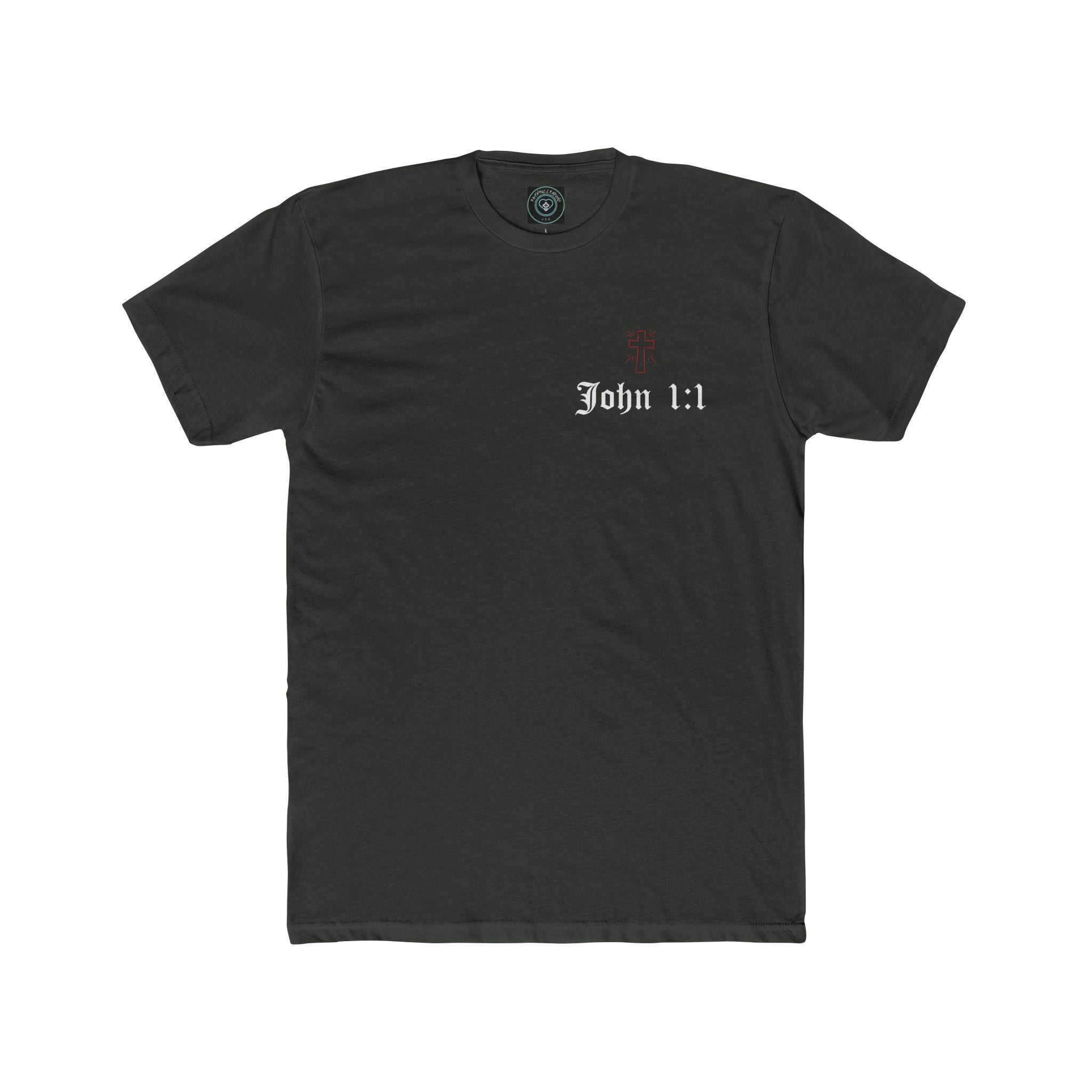 Unisex Faith-Inspired Cotton Crew Tee, Bible Verse Tee, Christian T-Shirt, Inspirational Apparel, Gift for Believers