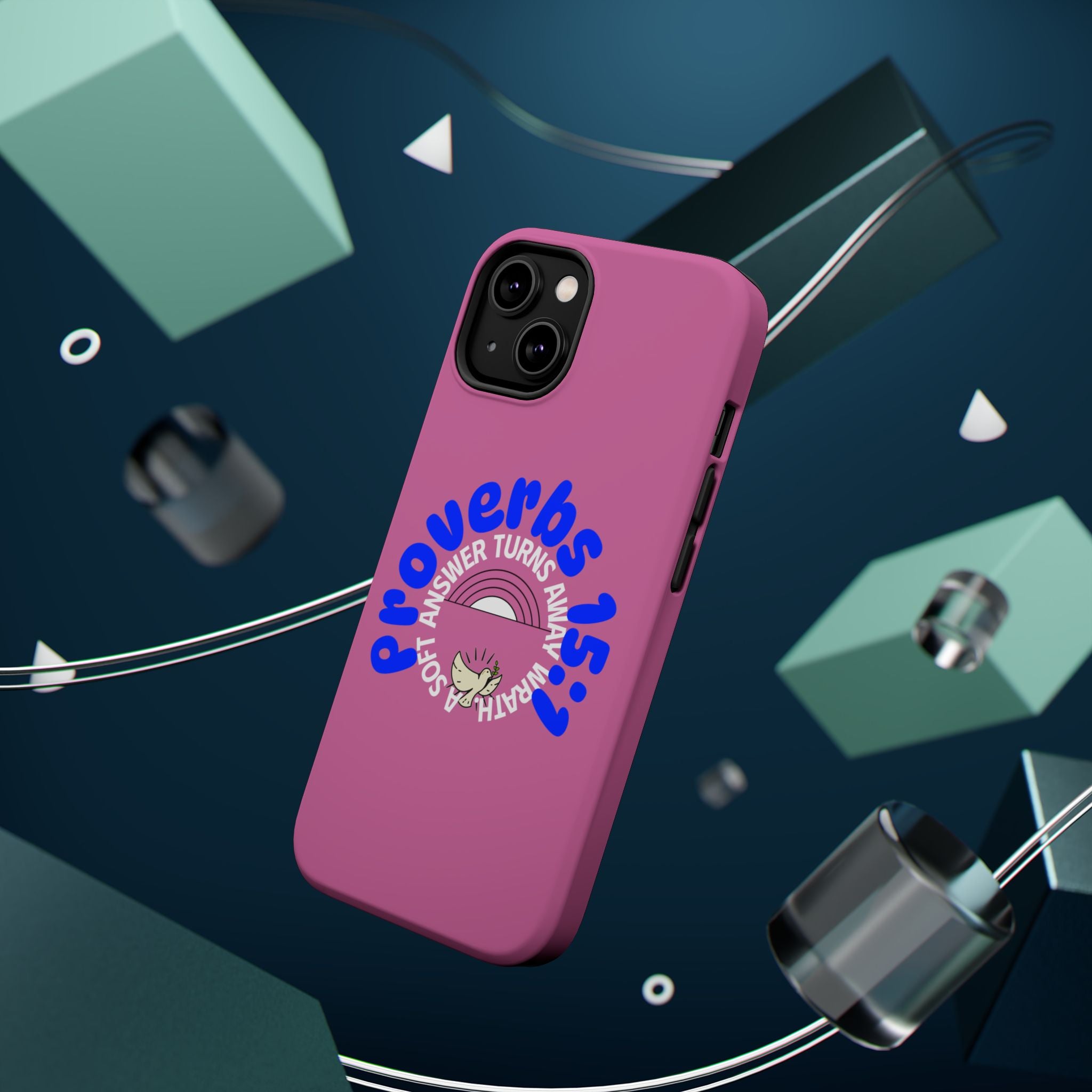 Stylish Magnetic Phone Case Proverbs verse Christian theme - Perfect Gift for Friends, Unique Phone Accessories, Trendy Cases for Her, Personalized Mobile Covers, [...]