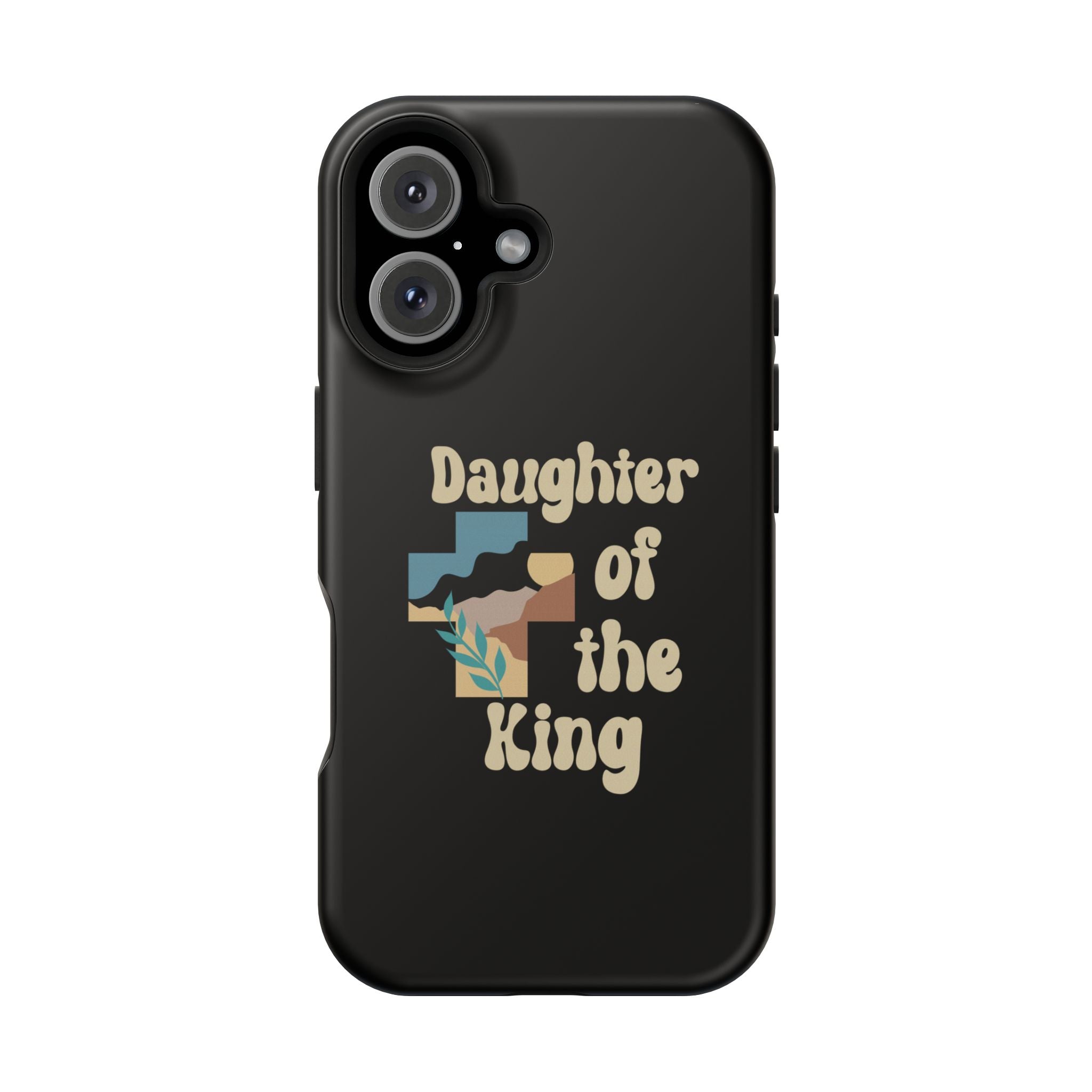 Daughter of the King - Magnetic Phone Case Christian theme - Perfect Gift for Friends, Unique Phone Accessories, Trendy Cases for Her, Personalized Mobile Covers, [...]