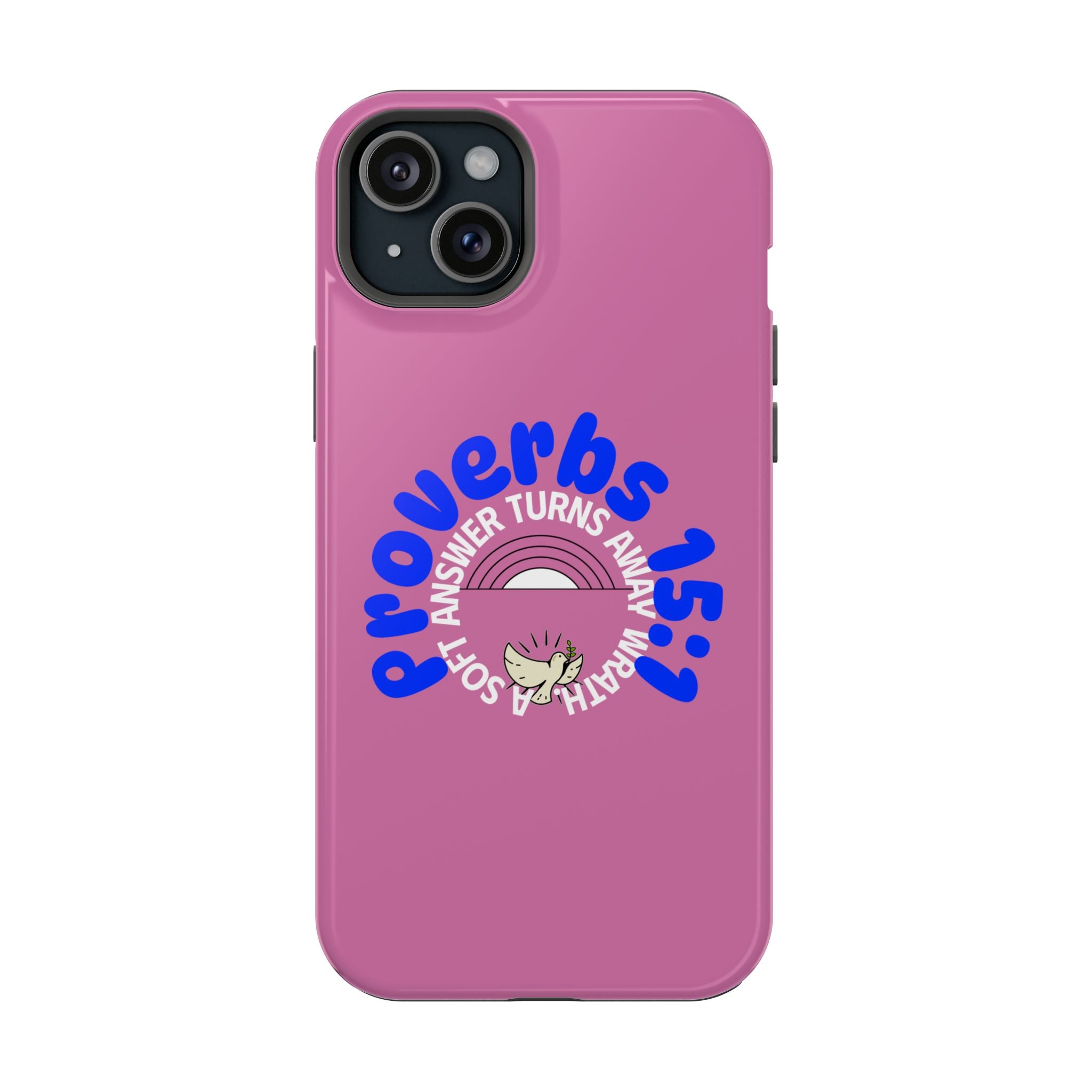 Stylish Magnetic Phone Case Proverbs verse Christian theme - Perfect Gift for Friends, Unique Phone Accessories, Trendy Cases for Her, Personalized Mobile Covers, [...]