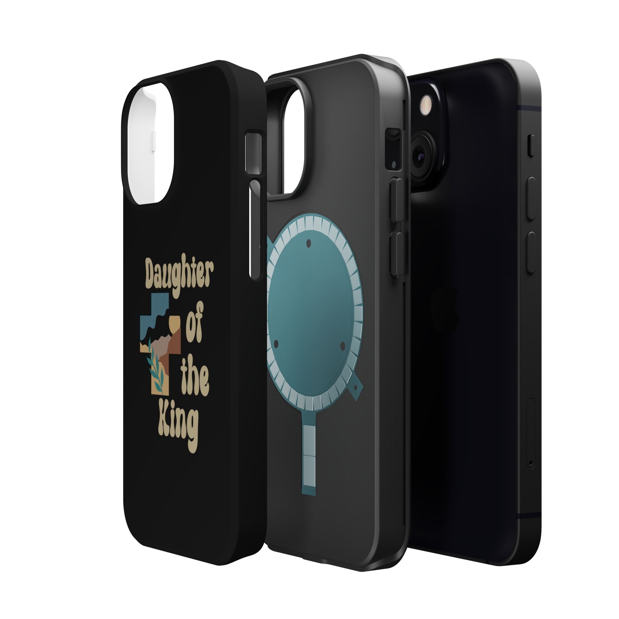 Daughter of the King - Magnetic Phone Case Christian theme - Perfect Gift for Friends, Unique Phone Accessories, Trendy Cases for Her, Personalized Mobile Covers, [...]