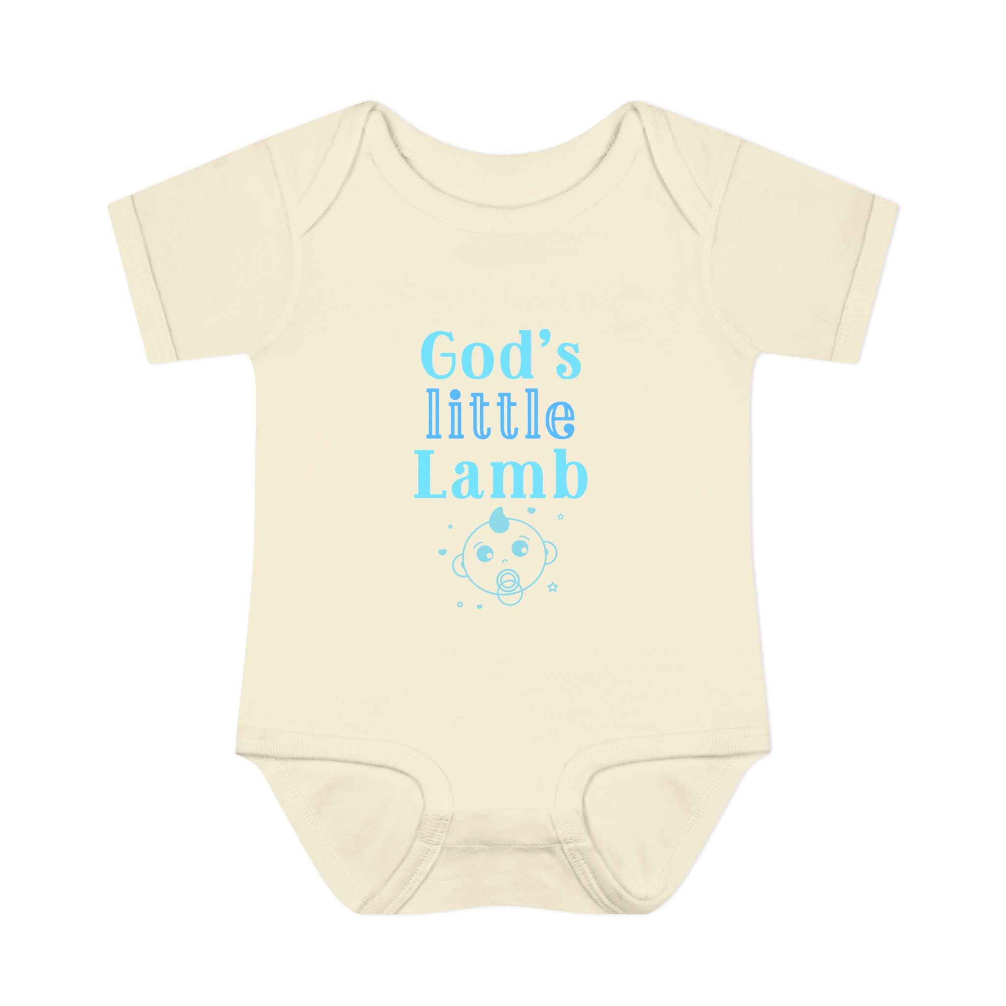 God's Little Lamb Infant Bodysuit, Cute Baby Outfit, Baby Shower Gift, Newborn Clothes, Christian Baby Apparel