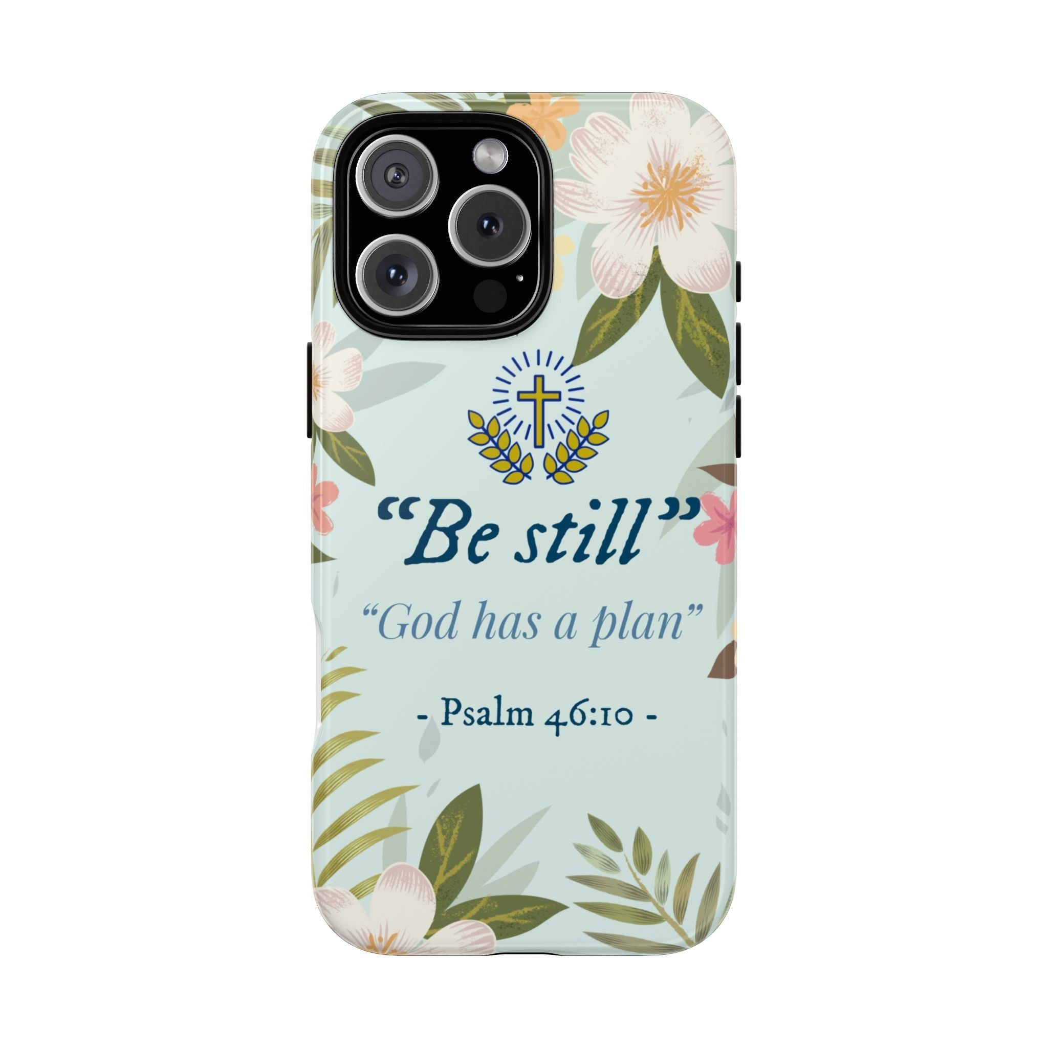 Floral Bible Verse Phone Case