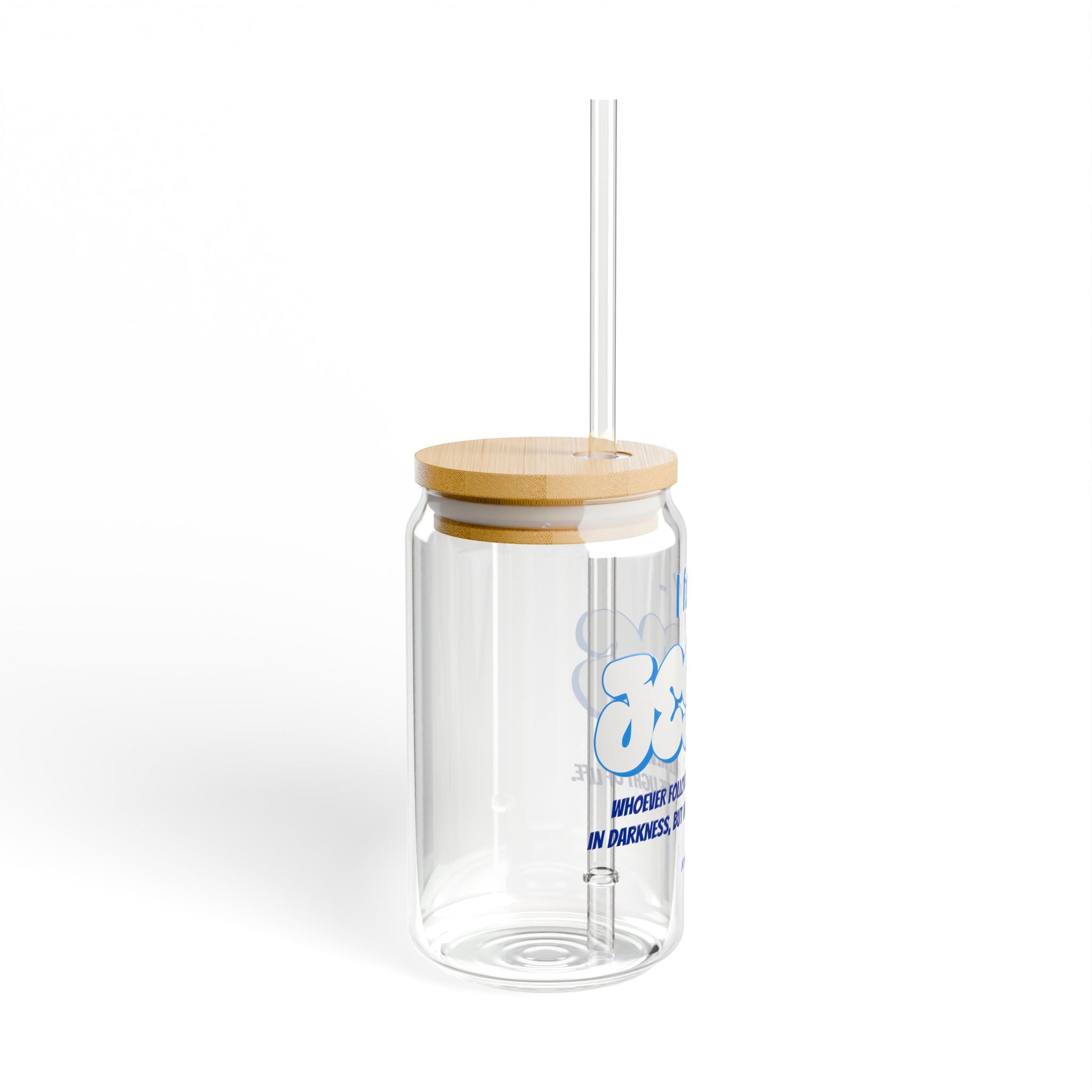 Stylish Sipper Glass | 16oz | Fun Personalized Drinkware, Perfect for Home, Parties, Gifts, Eco-Friendly & Reusable!