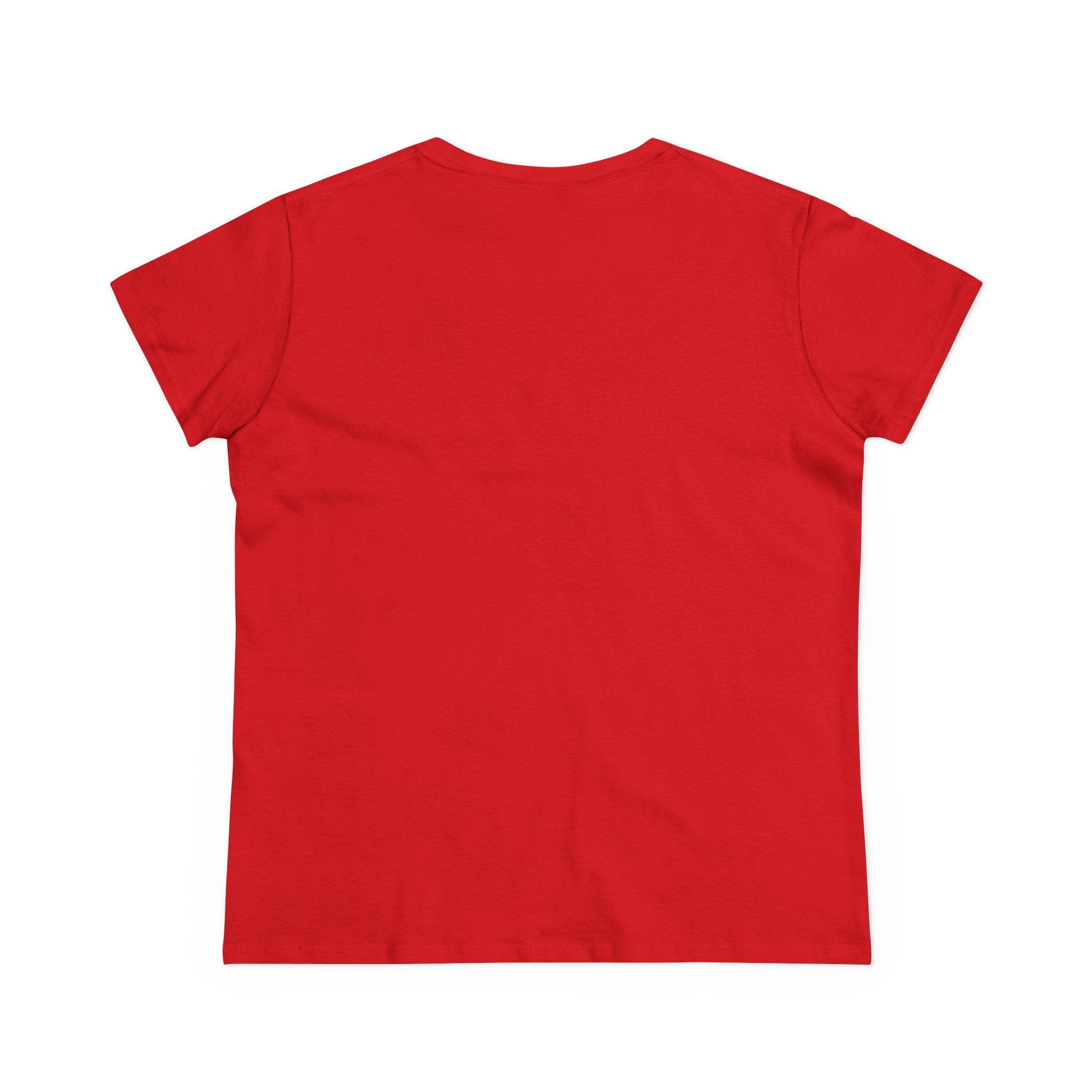 Cotton Tee for Ladies - Pray More Worry Less - Semi-fitted