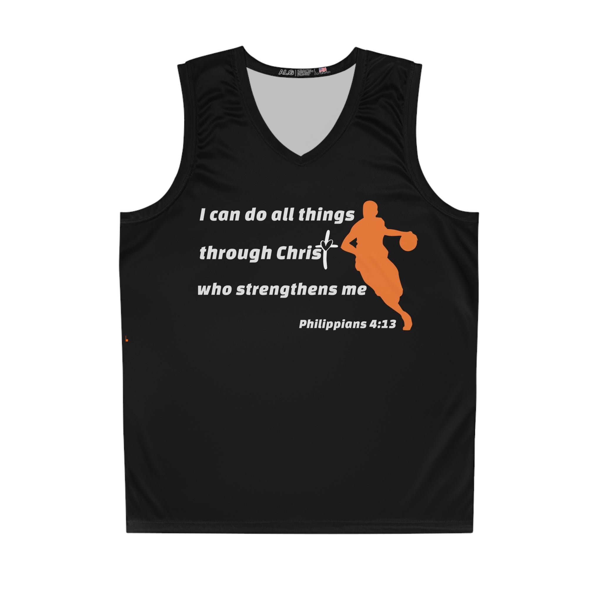 Inspirational Basketball  Front design, Motivational Sportswear, Christian Athletes Apparel, Unique Hoops Gear, Gift for Sports Lover- front design