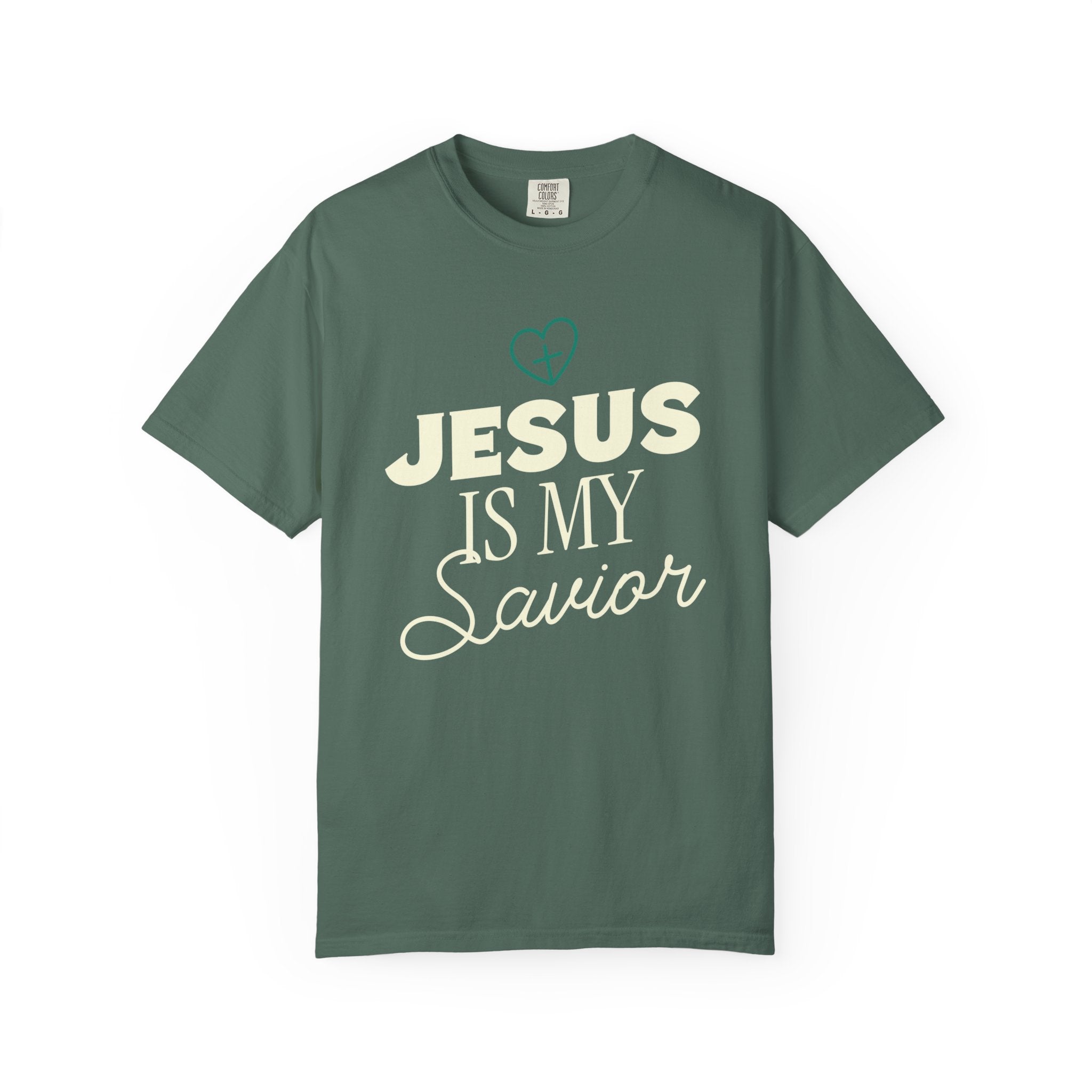 “Jesus Is My Savior” Tee - Unisex comfort t-shirt - Perfect for gifts, church, couples, birthday party.