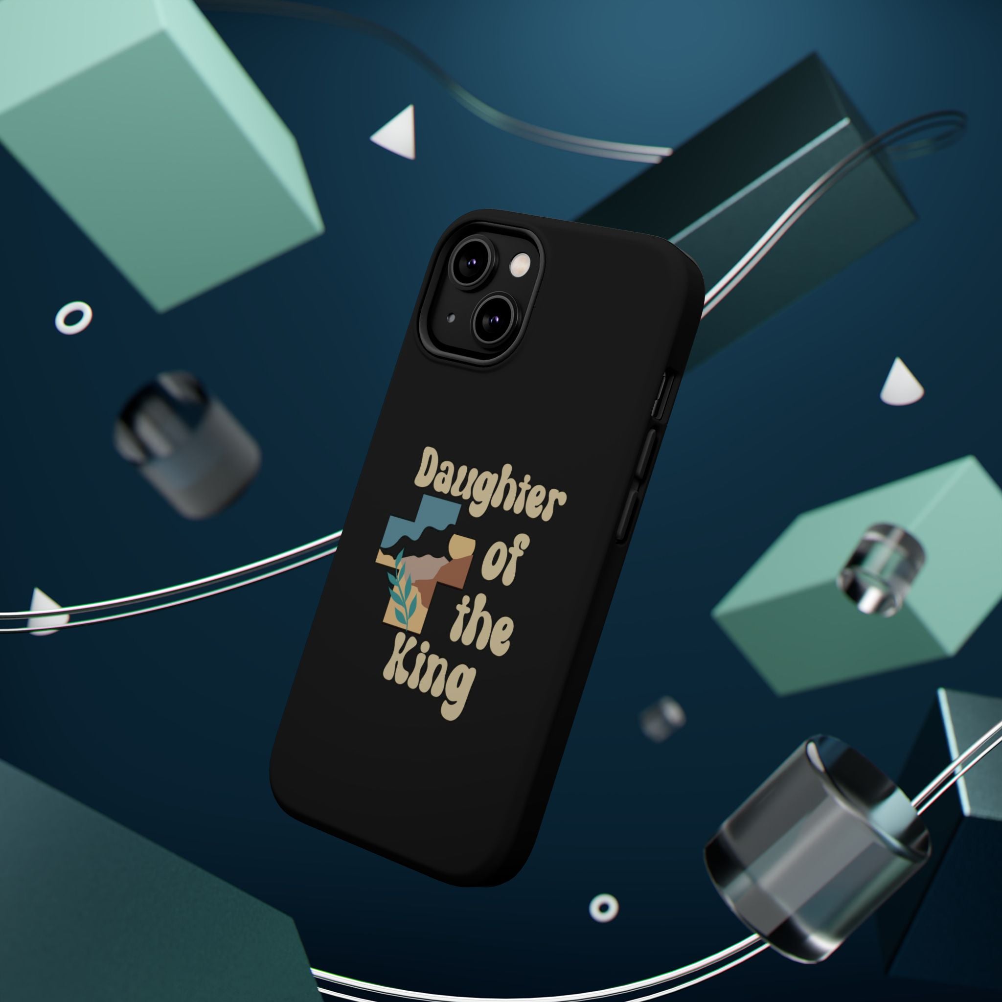 Daughter of the King - Magnetic Phone Case Christian theme - Perfect Gift for Friends, Unique Phone Accessories, Trendy Cases for Her, Personalized Mobile Covers, [...]