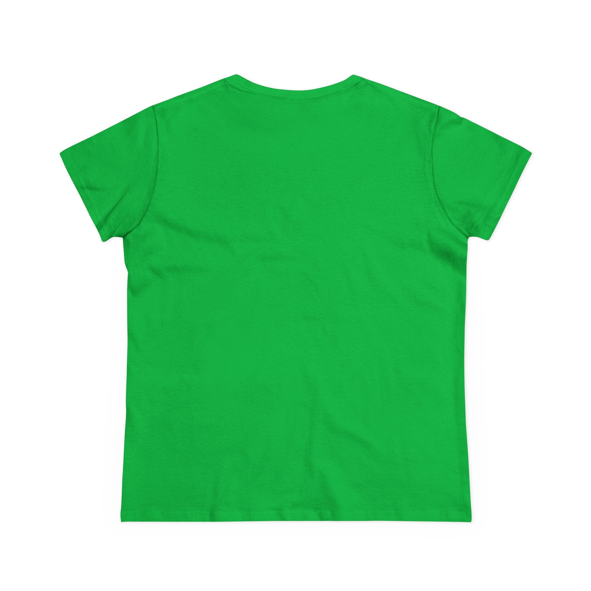Cotton Tee for Ladies - Pray More Worry Less - Semi-fitted