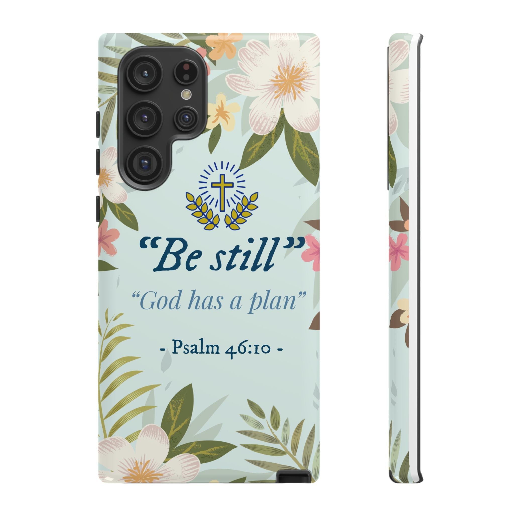 Floral Bible Verse Phone Case