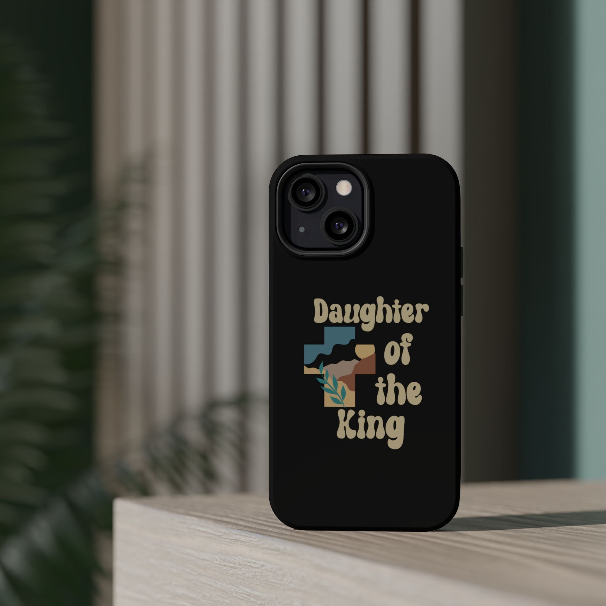 Daughter of the King - Magnetic Phone Case Christian theme - Perfect Gift for Friends, Unique Phone Accessories, Trendy Cases for Her, Personalized Mobile Covers, [...]