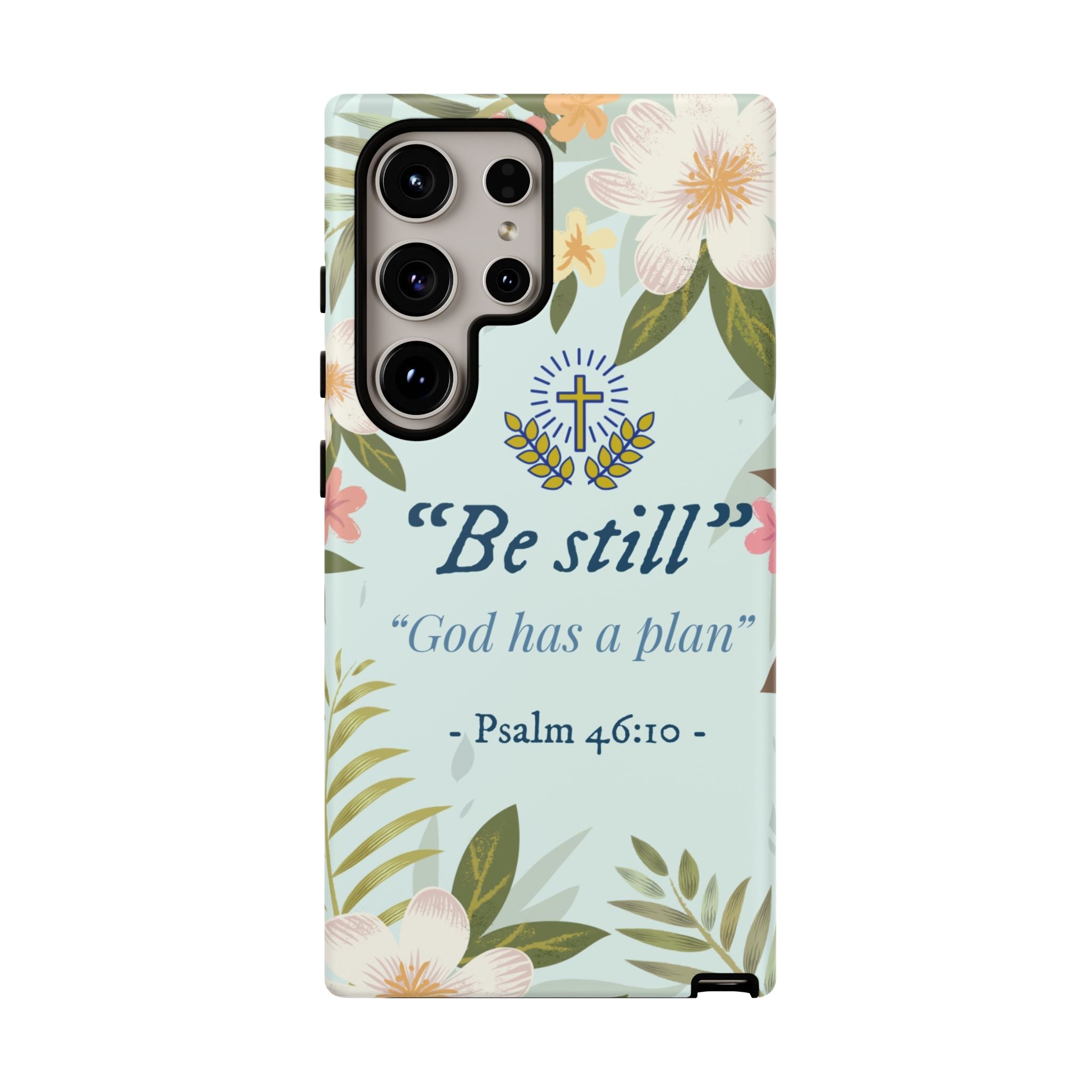 Floral Bible Verse Phone Case