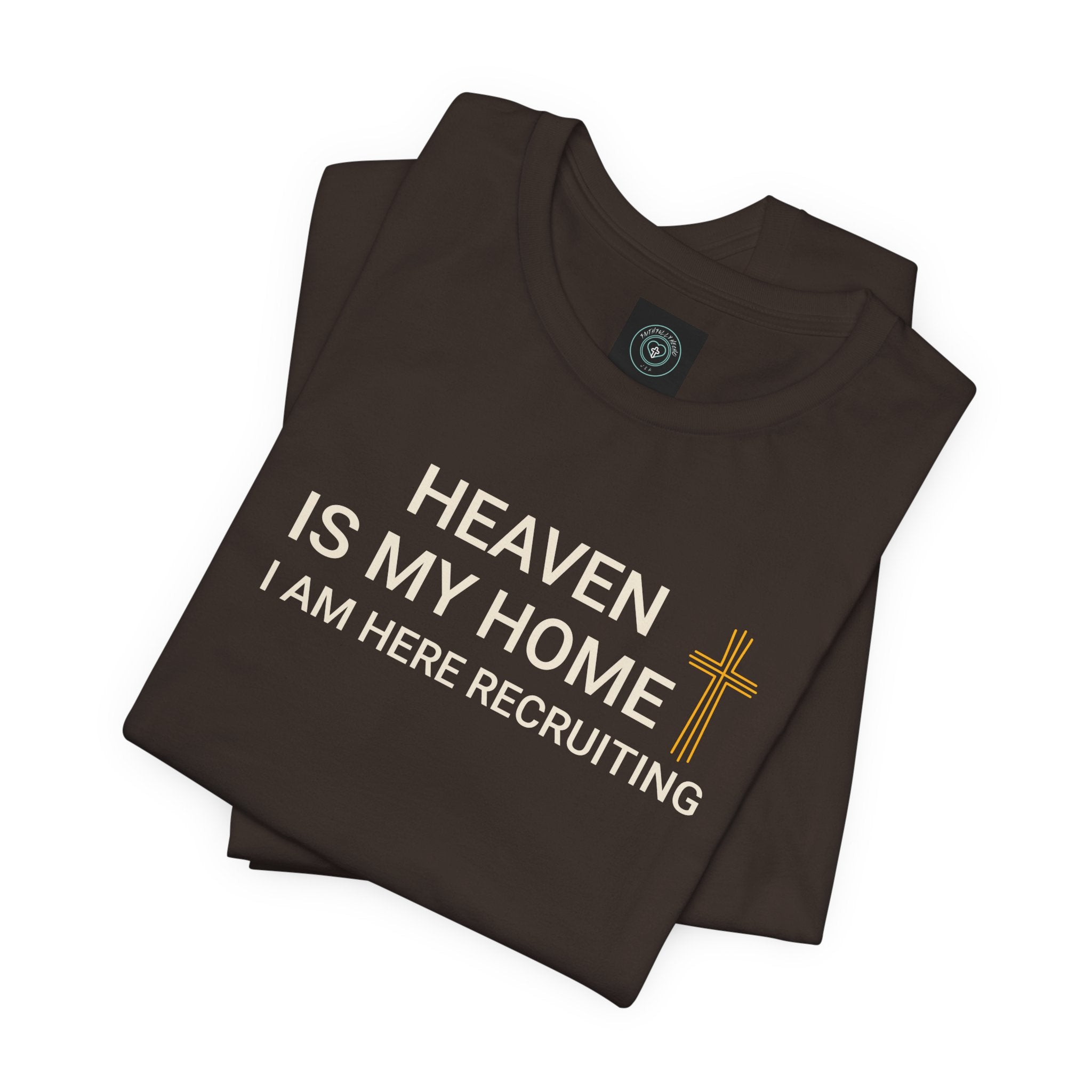 Christian T-Shirt - 'Heaven is my home'