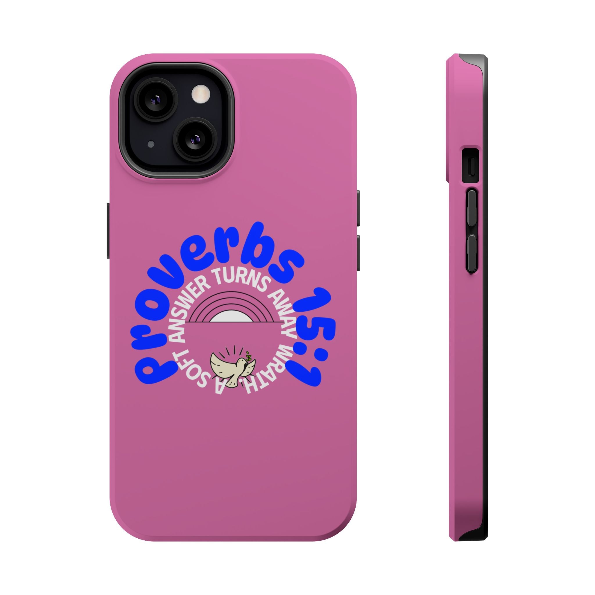 Stylish Magnetic Phone Case Proverbs verse Christian theme - Perfect Gift for Friends, Unique Phone Accessories, Trendy Cases for Her, Personalized Mobile Covers, [...]