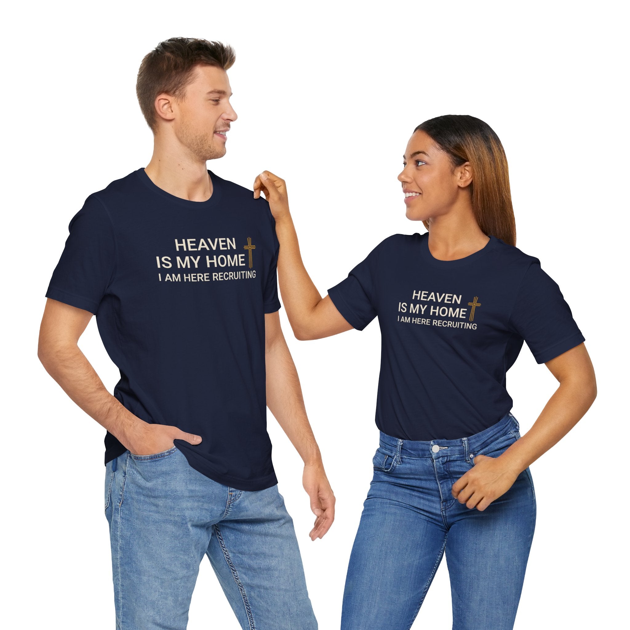 Christian T-Shirt - 'Heaven is my home'