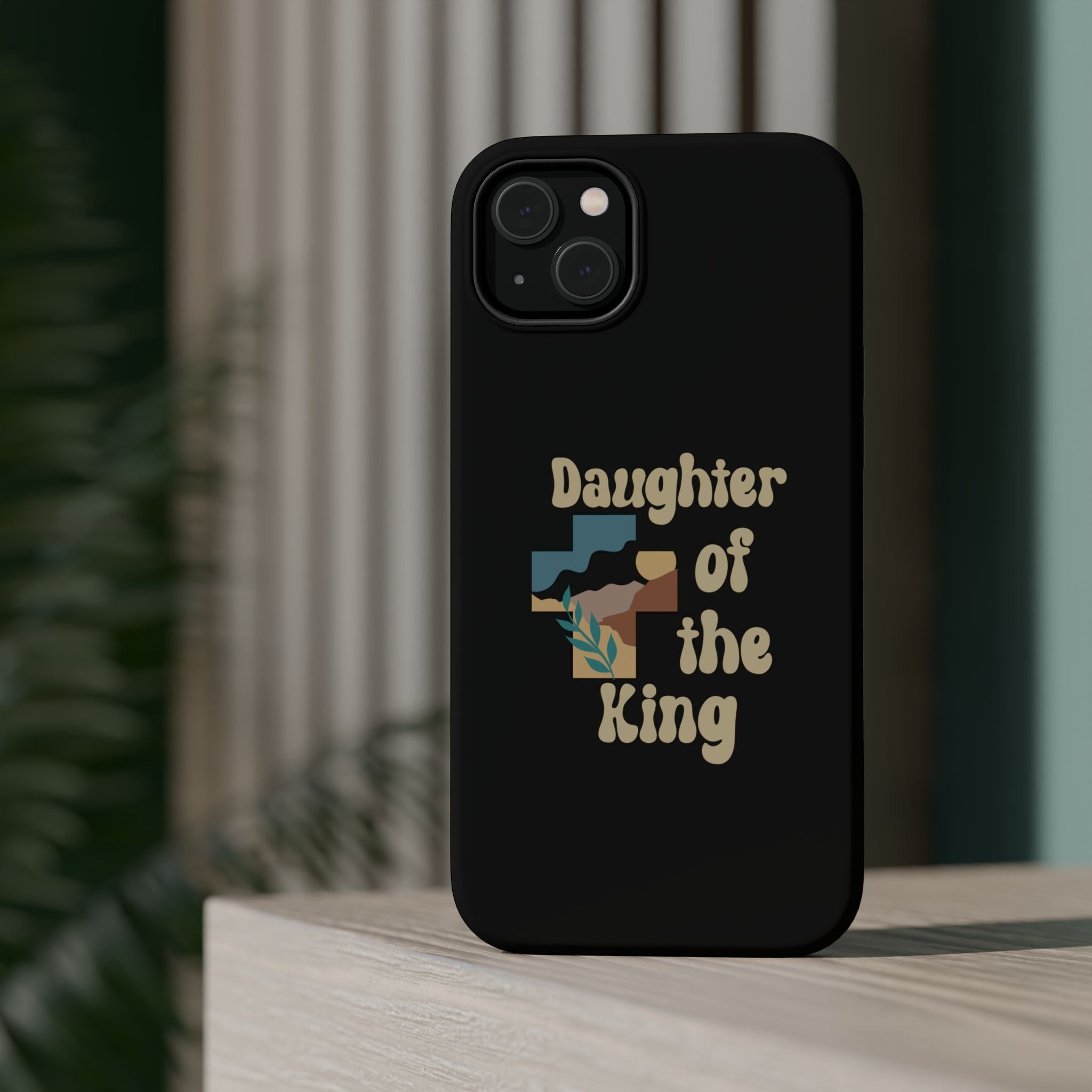 Daughter of the King - Magnetic Phone Case Christian theme - Perfect Gift for Friends, Unique Phone Accessories, Trendy Cases for Her, Personalized Mobile Covers, [...]