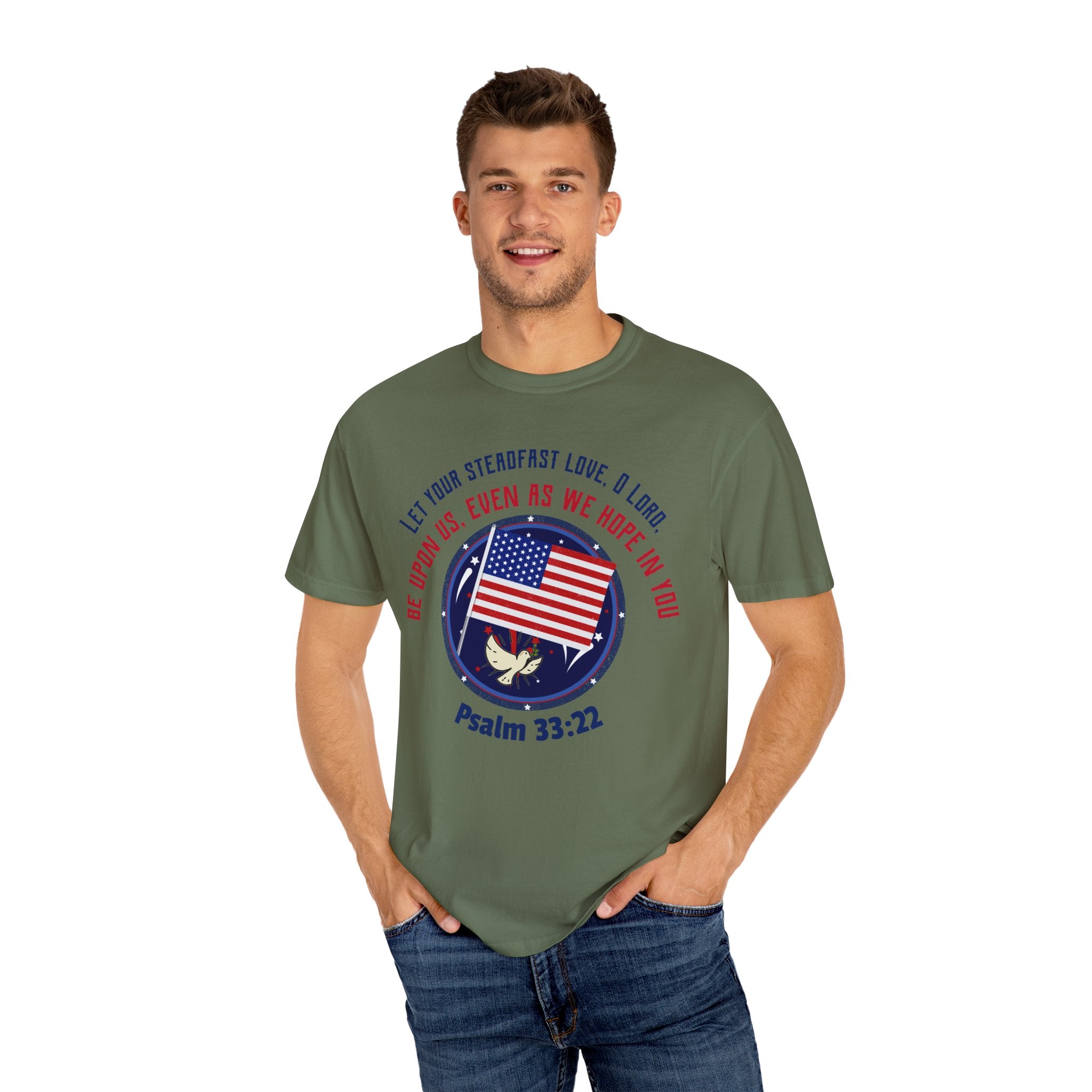 Unisex Tee - Inspired on Psalm 33:22 - Unfailing love