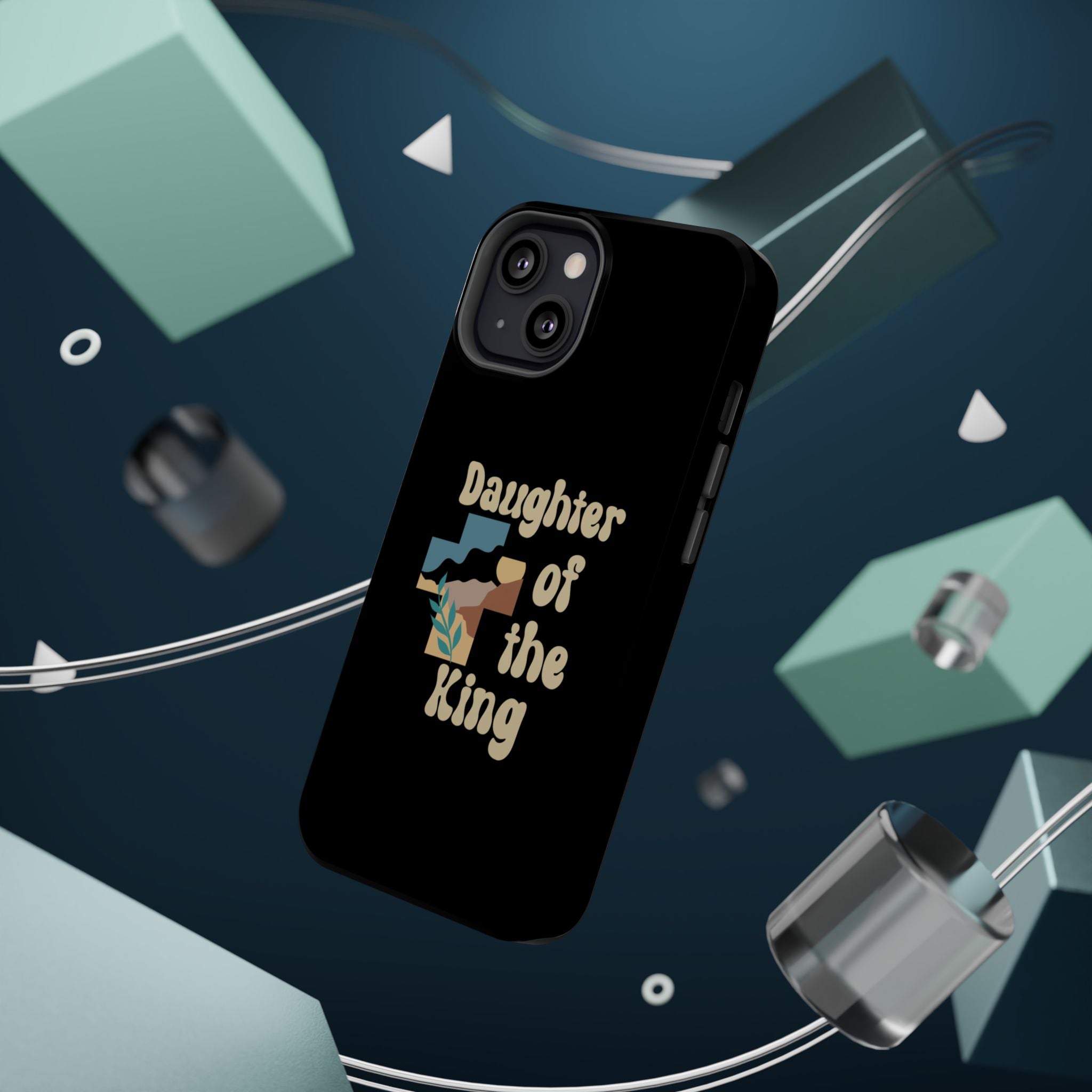 Daughter of the King - Magnetic Phone Case Christian theme - Perfect Gift for Friends, Unique Phone Accessories, Trendy Cases for Her, Personalized Mobile Covers, [...]